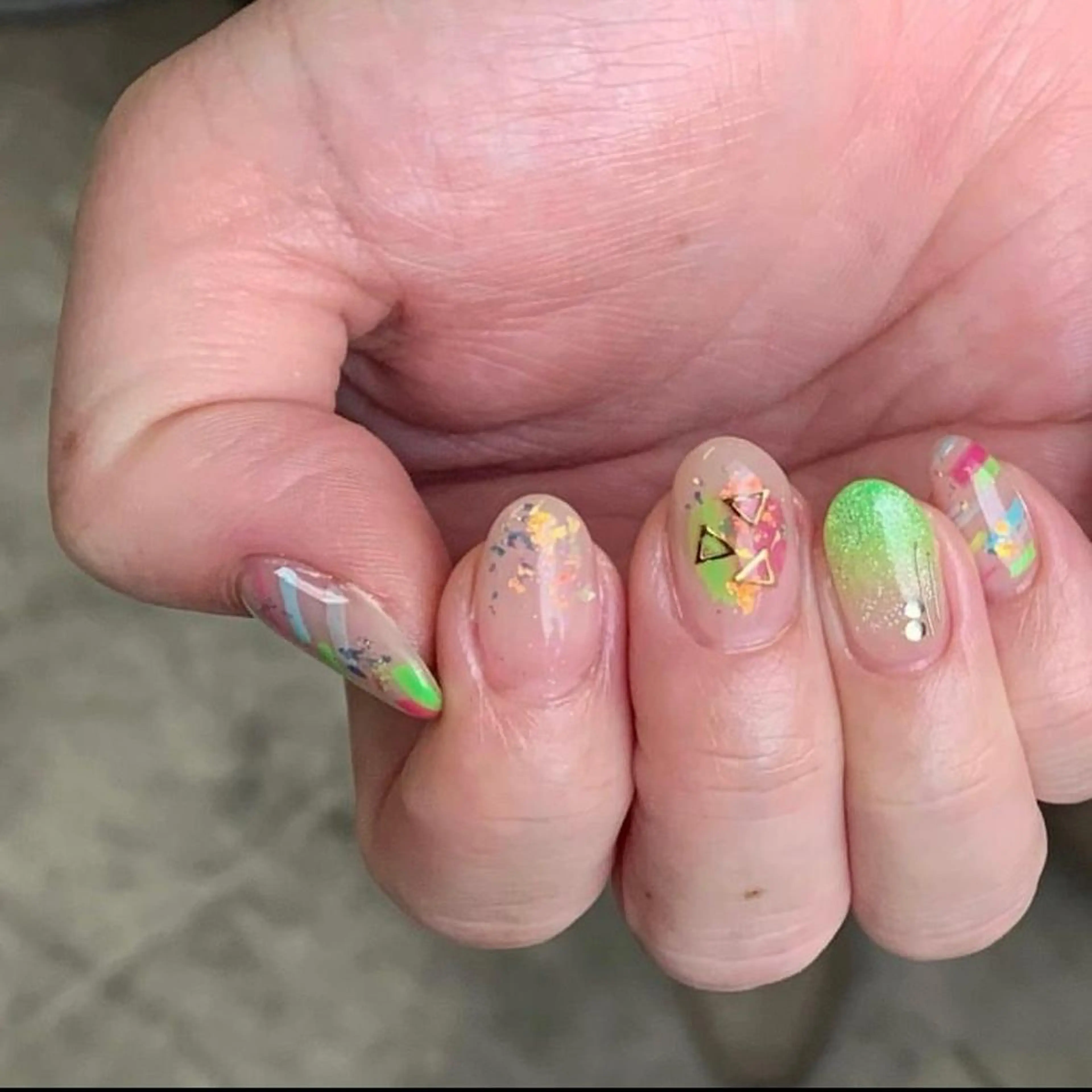 ネイル ハンドネイル アトリエ　ミモザ所属・いまむら あかりのネイルデザイン