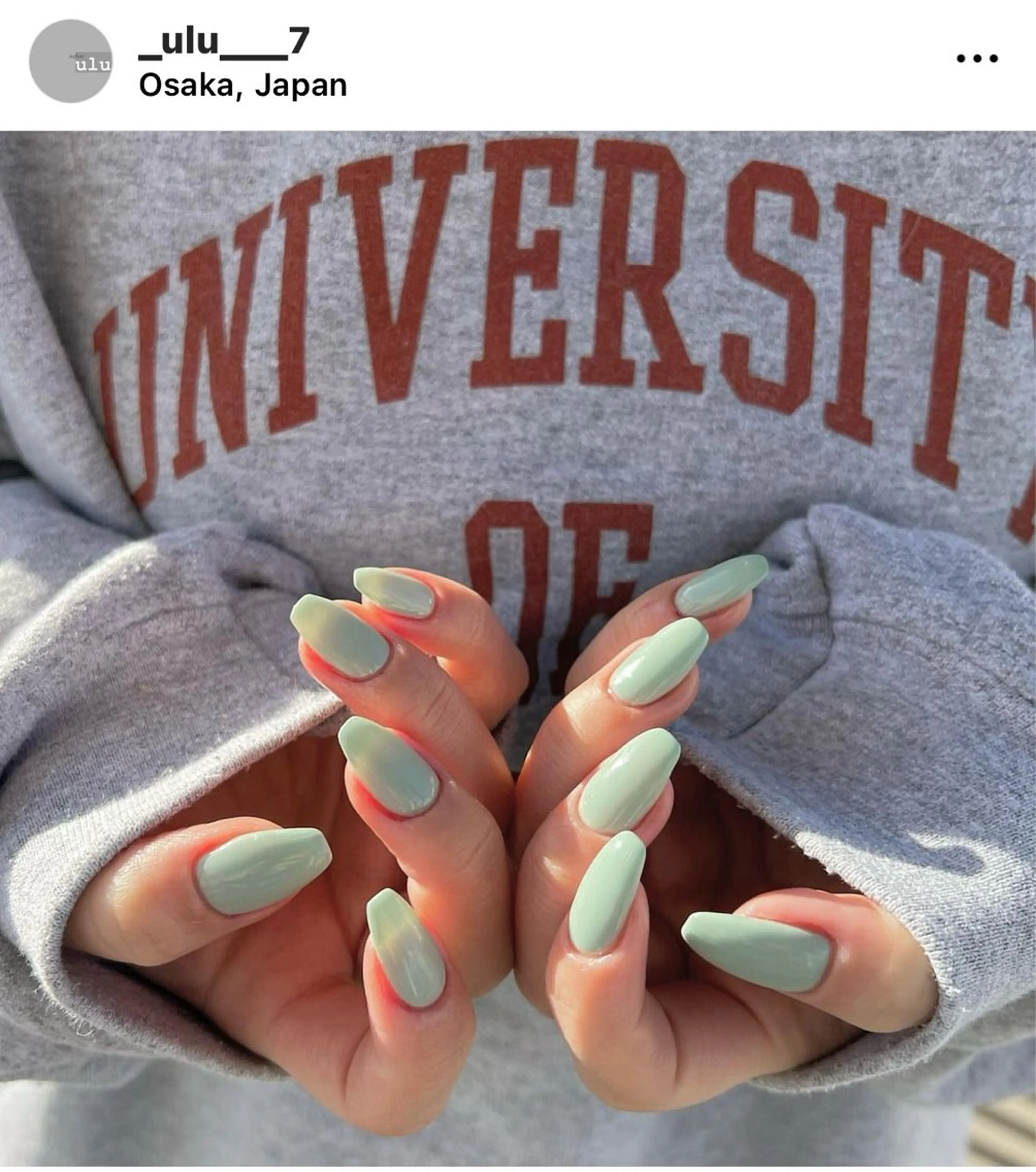 ネイル ulu🌼 nanaのネイルデザイン