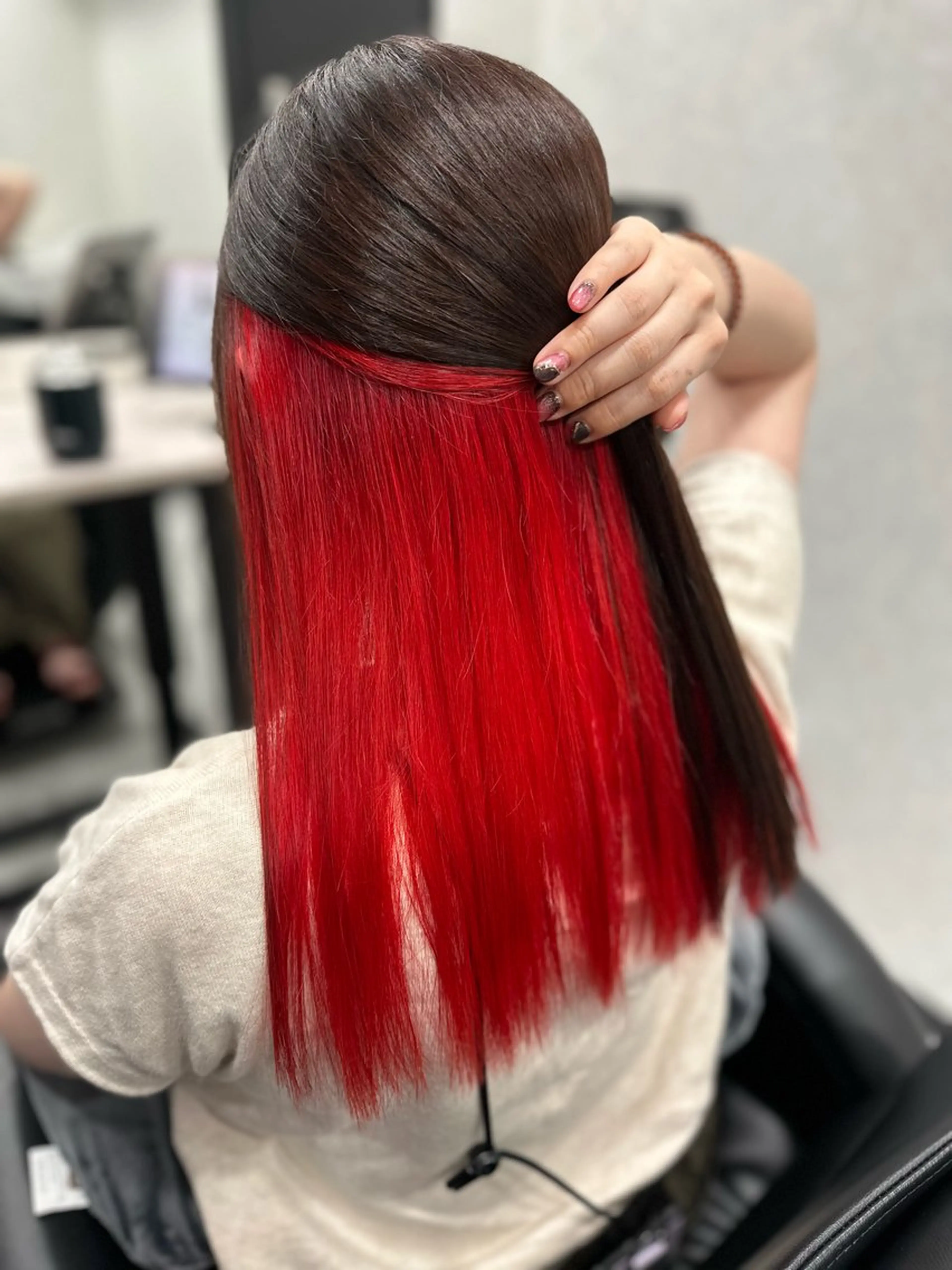 ロング ヘアカラー トリートメント 近藤千翔🩵 髪質改善Periodのエステ・リラクイメージ