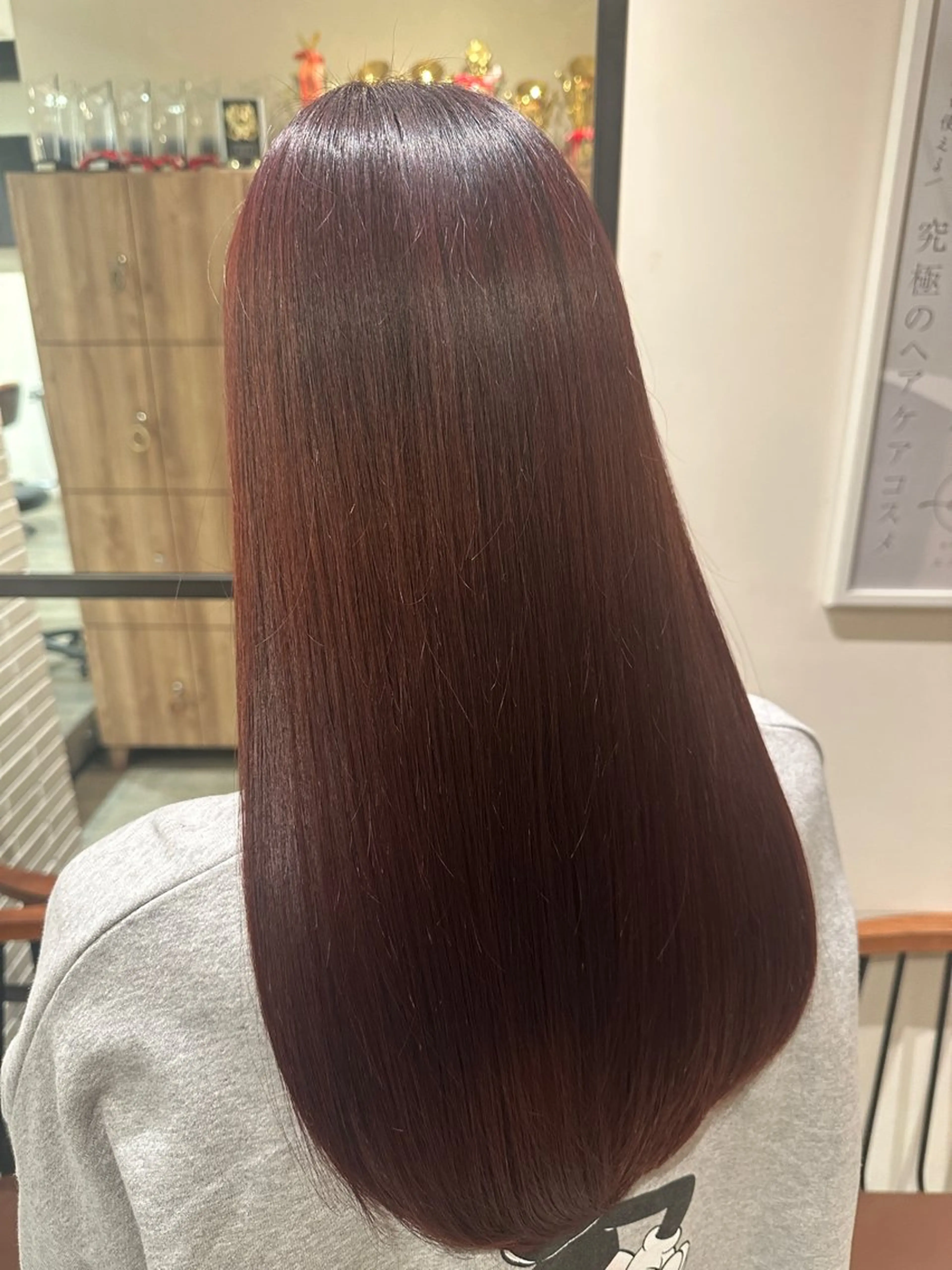 ロング 髪質改善 メンズパーマ/レイヤ ーカット岡田遥希のヘアスタイル