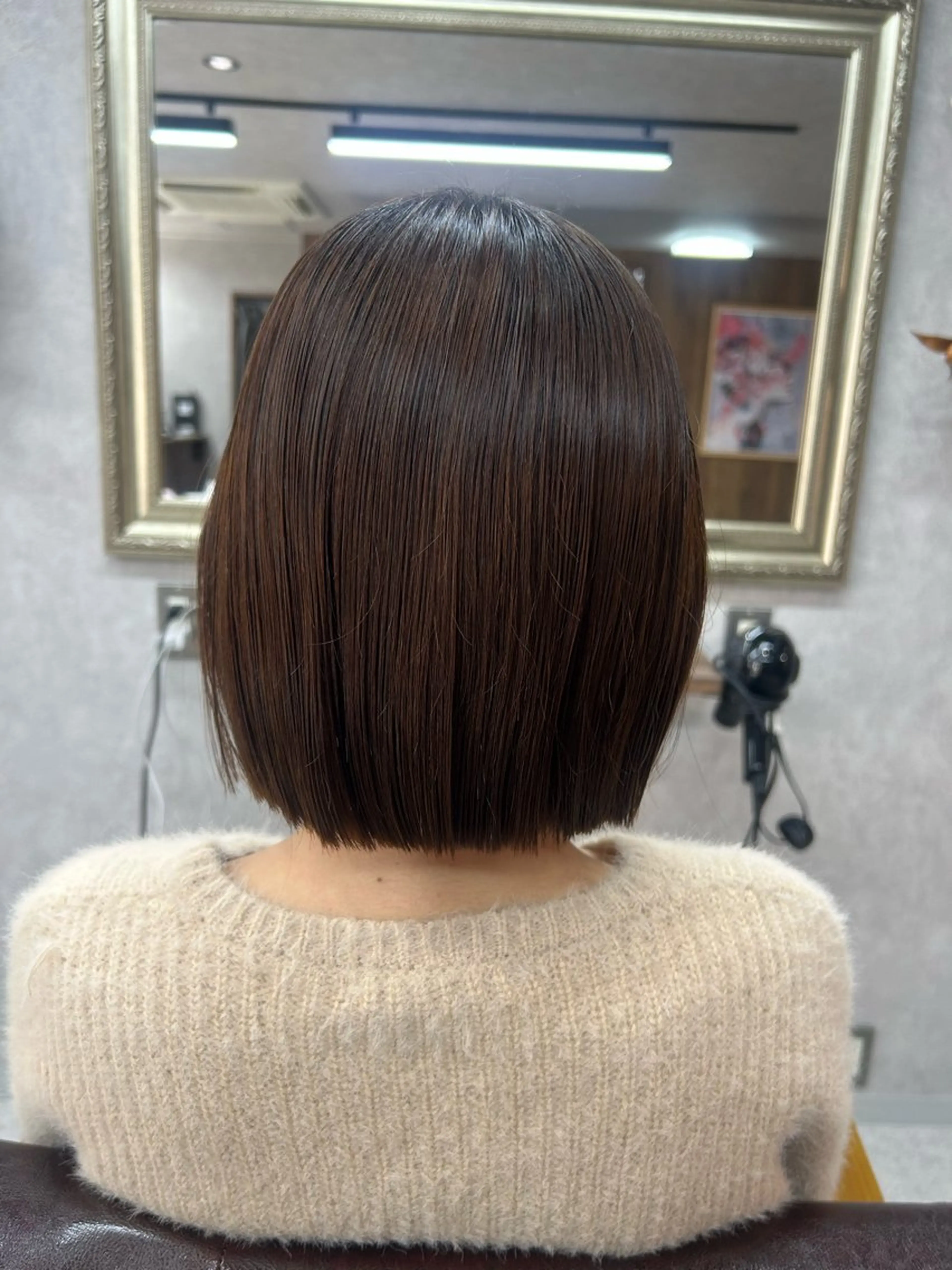 ショート カラー カット ヘアカラー トリートメント Lien 深井店のヘアスタイル