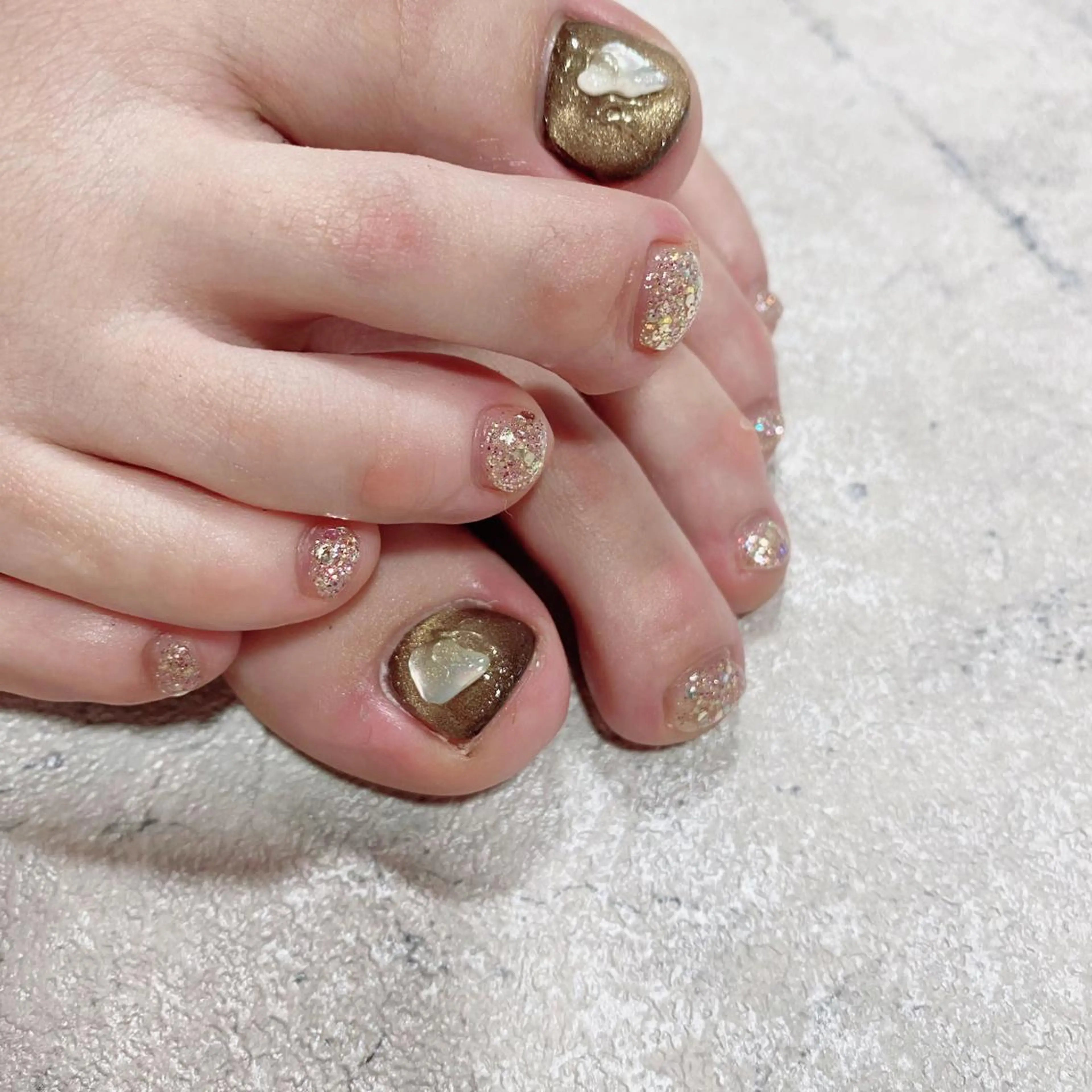 ネイル ラメ(グリッター) mimin. by felimo所属・mimin. by felimoのネイルデザイン