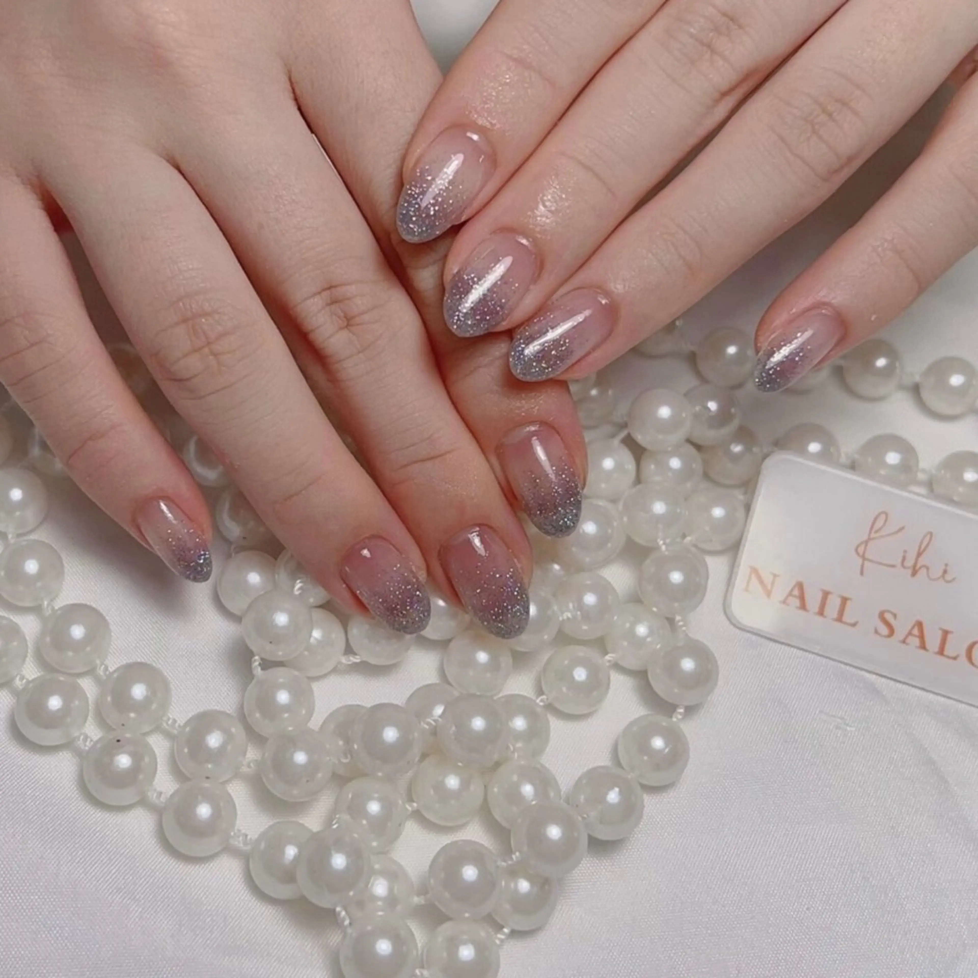 ネイル アートネイル フレンチネイル ジェルネイル グラデーション 韓国ネイル ハンドネイル ハンドケア さくら💮💮 【オフ無料】のネイルデザイン