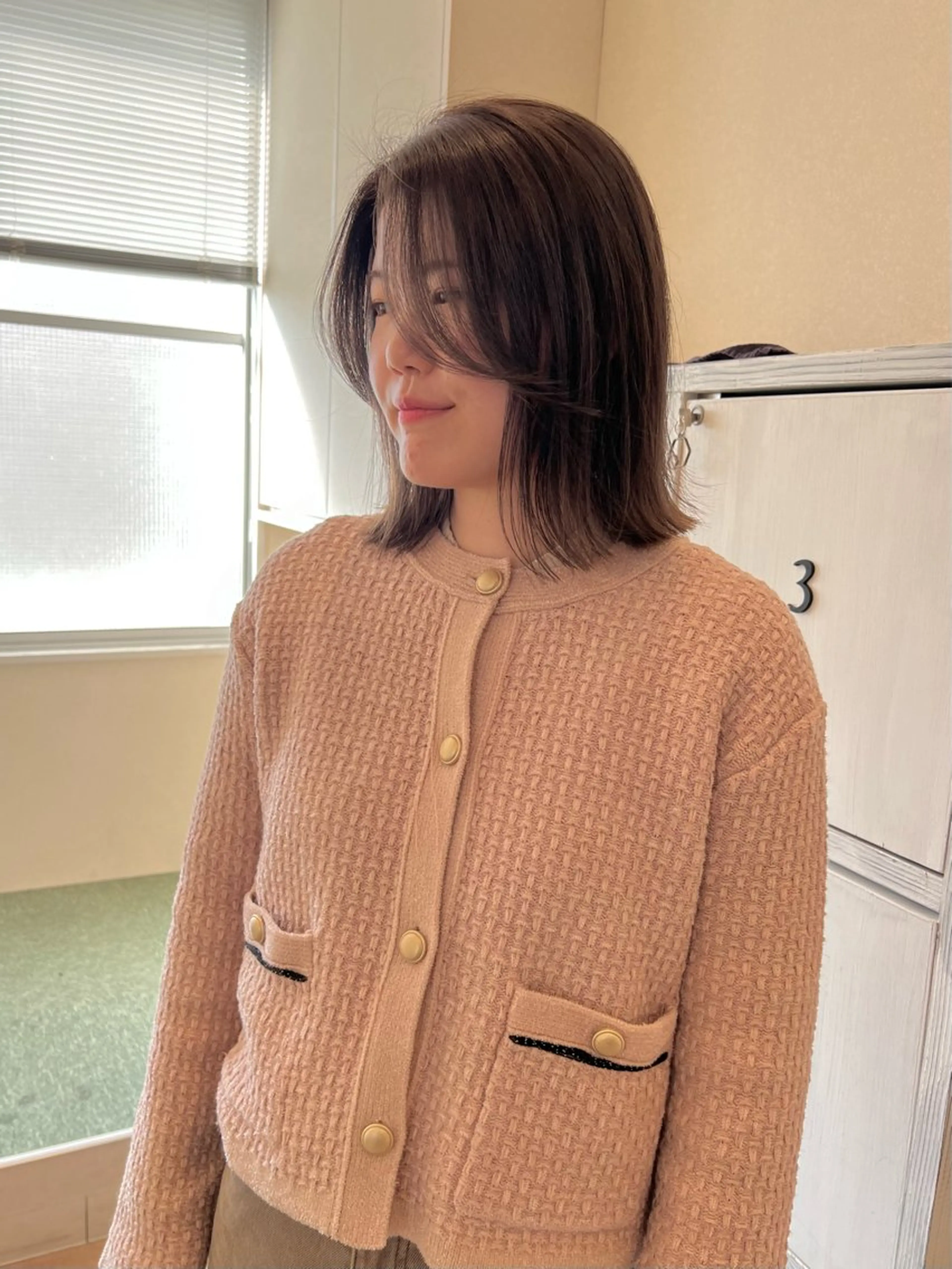 ミディアム ボブ カット sugiyama 🎀ayakaのヘアスタイル