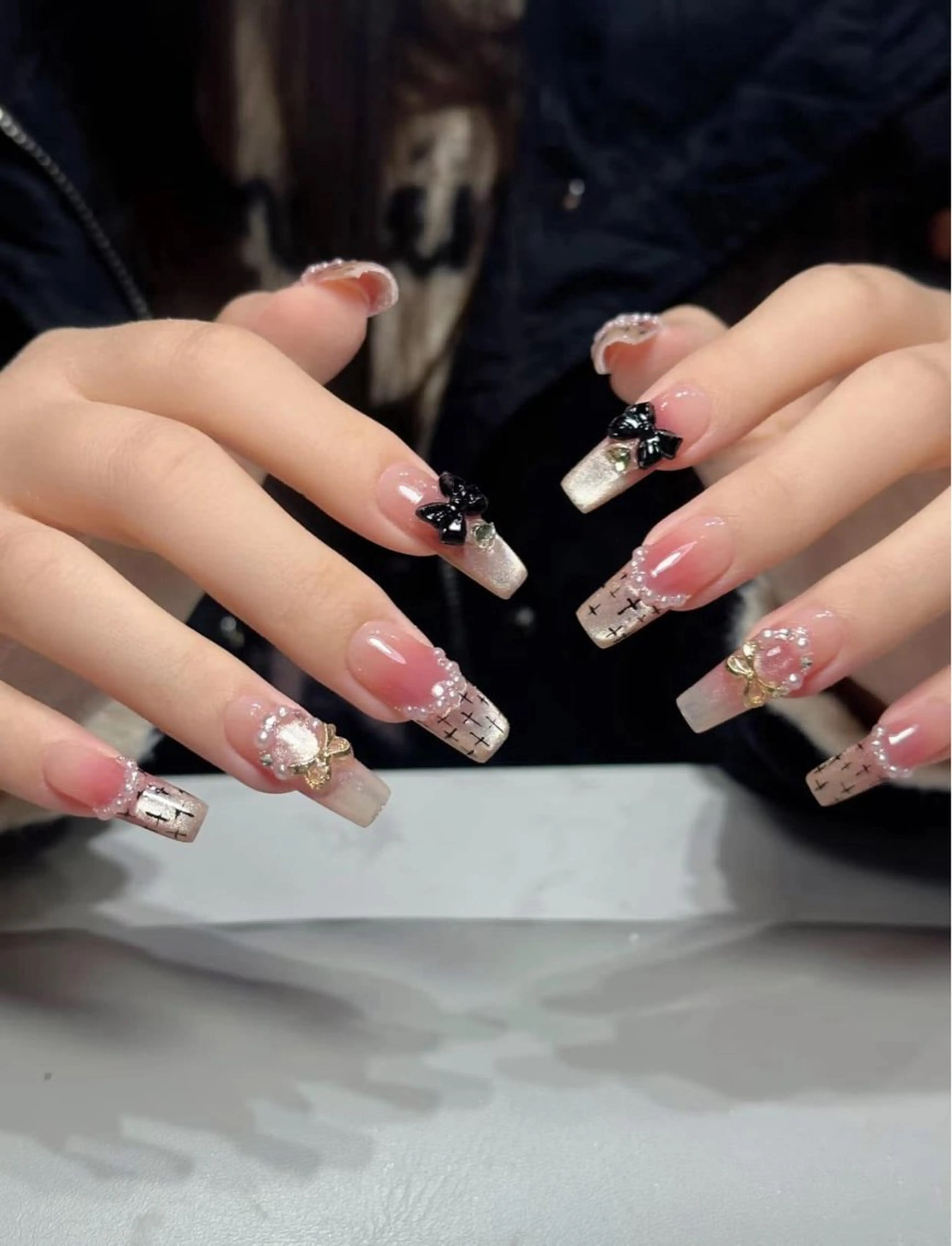 ネイル ハンドネイル Minette nailHuongのネイルデザイン