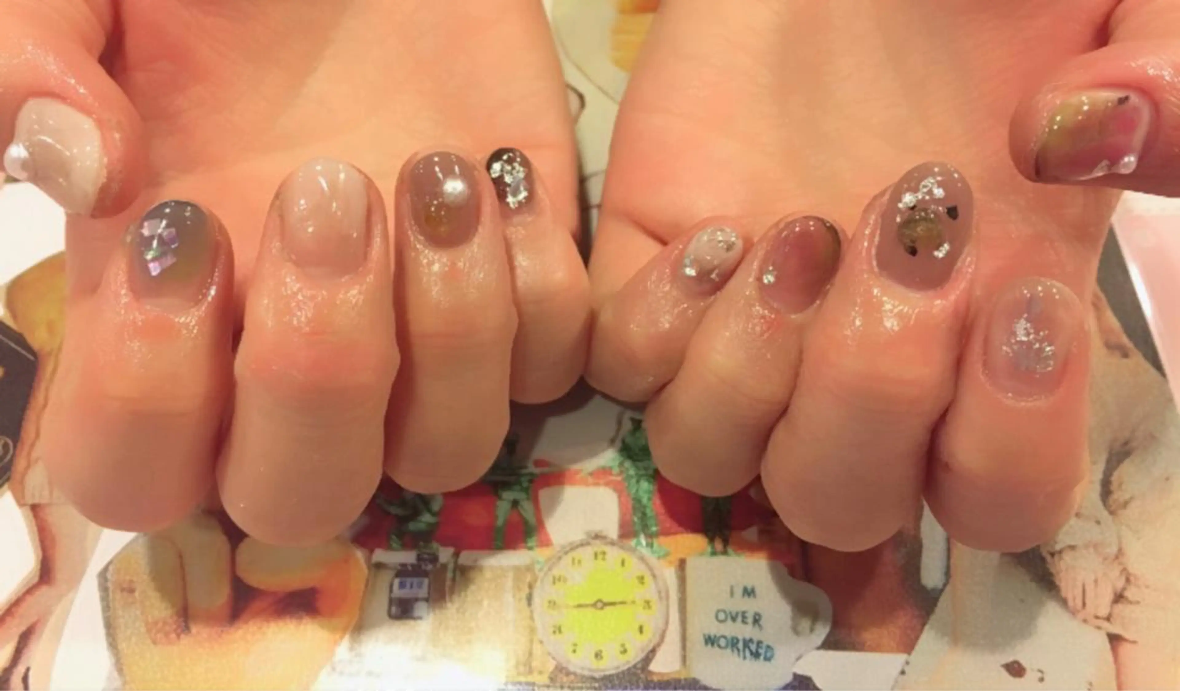 ネイル ハンドネイル にしぐち はるかのネイルデザイン