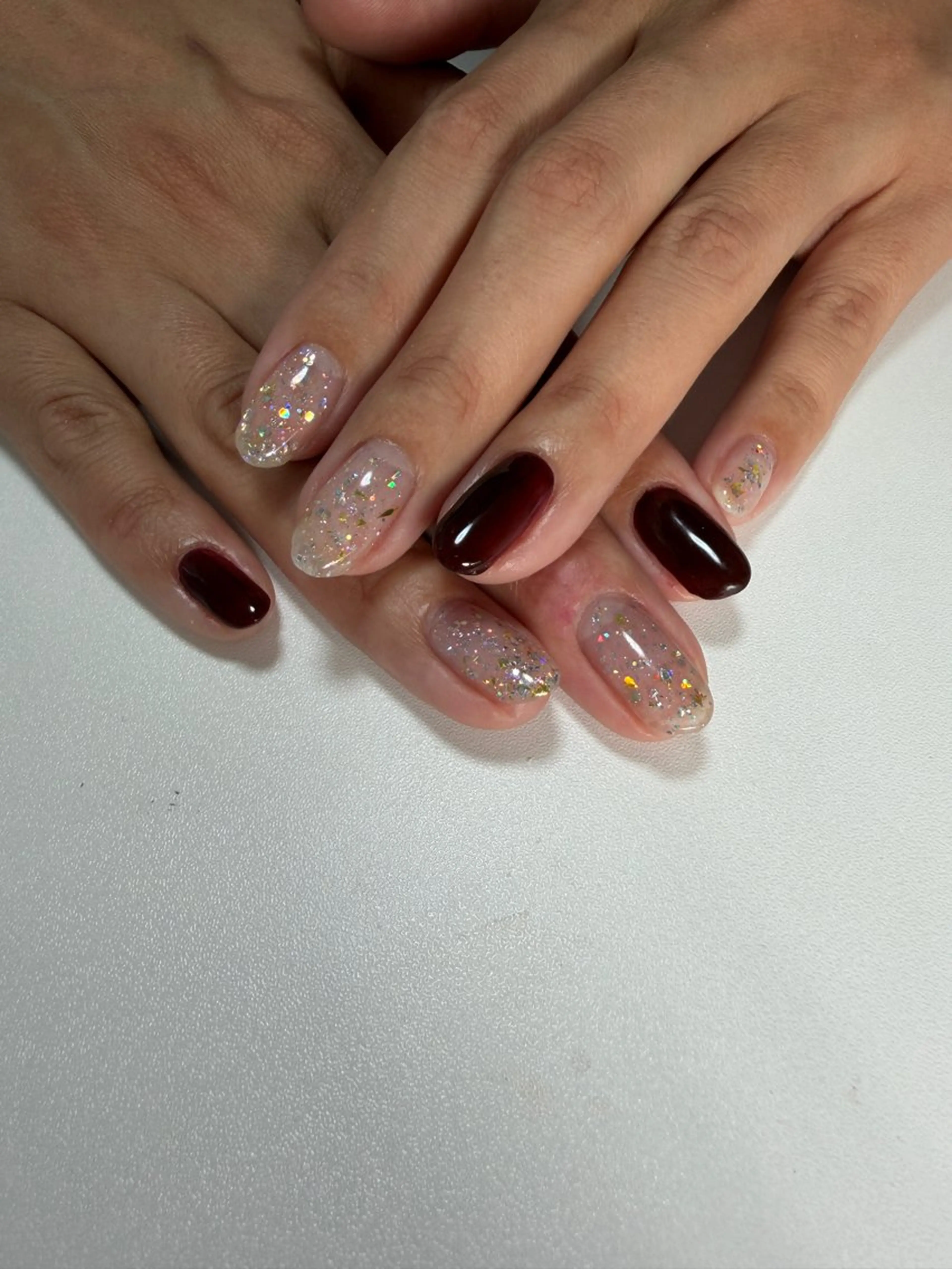 ネイル ハンドネイル aura nail.のネイルデザイン