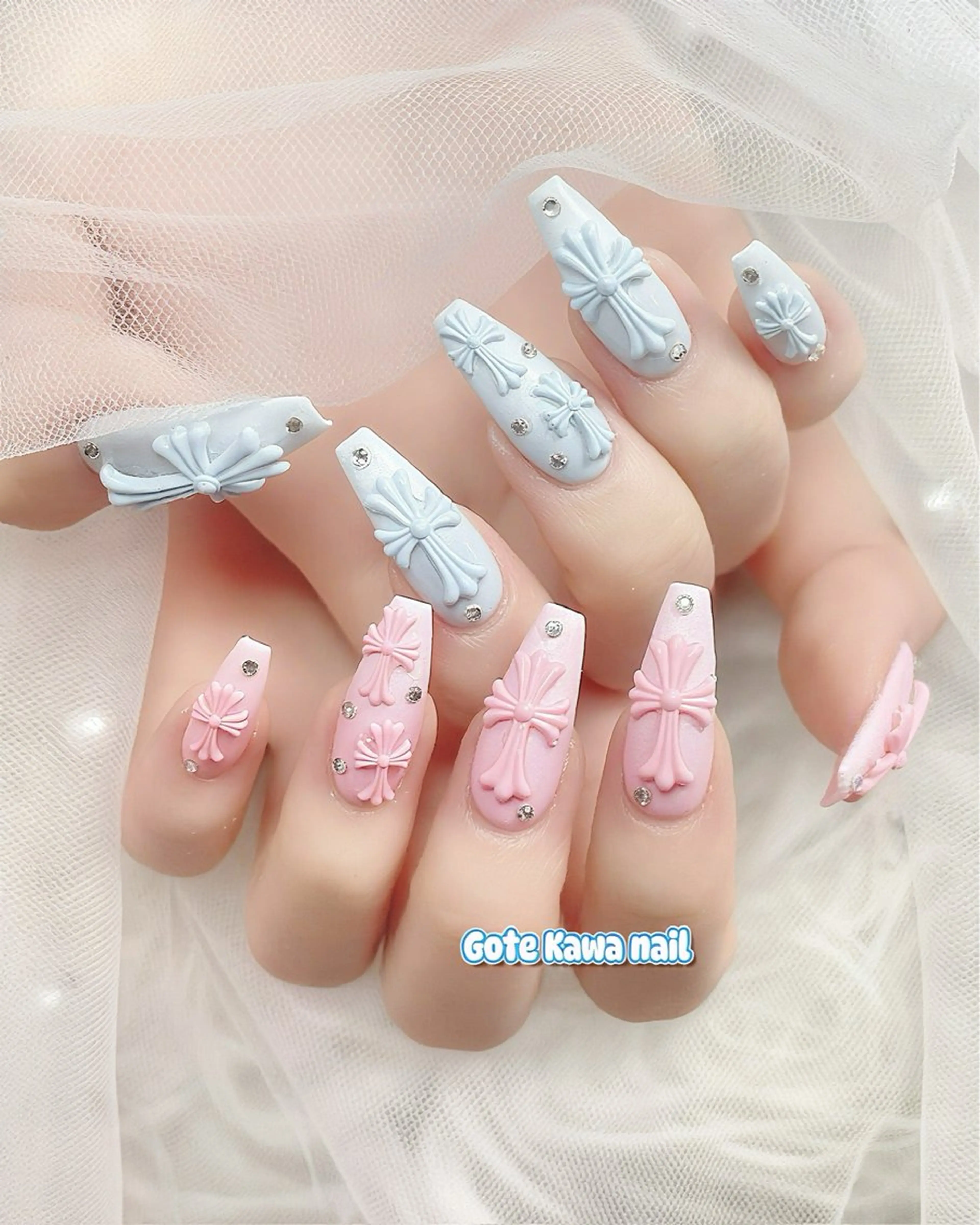 ネイル ワンカラーネイル ハンドネイル ハンドケア Gote Kawa nail salonのネイルデザイン