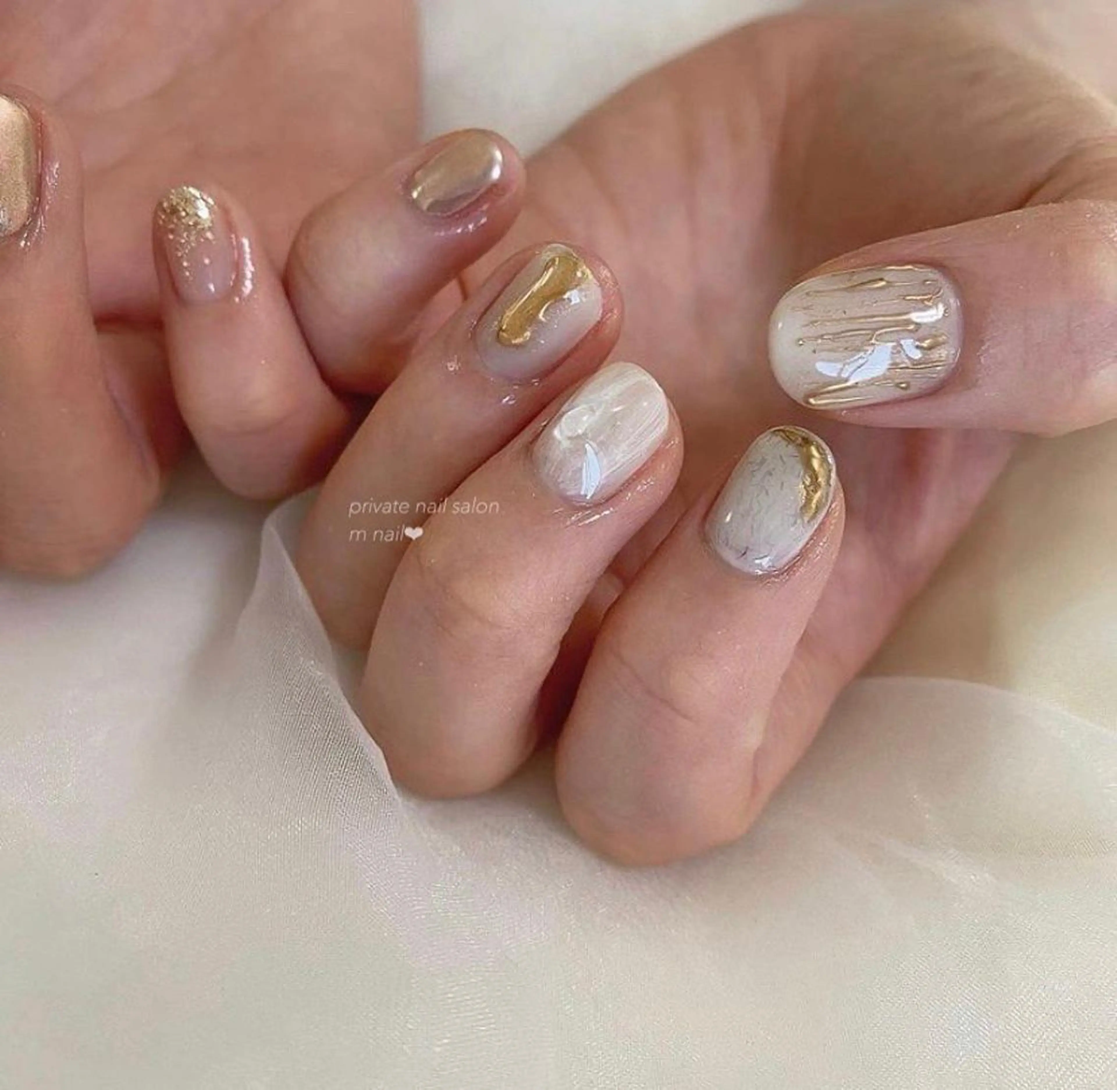 ネイル ハンドネイル 小河原 舞のネイルデザイン