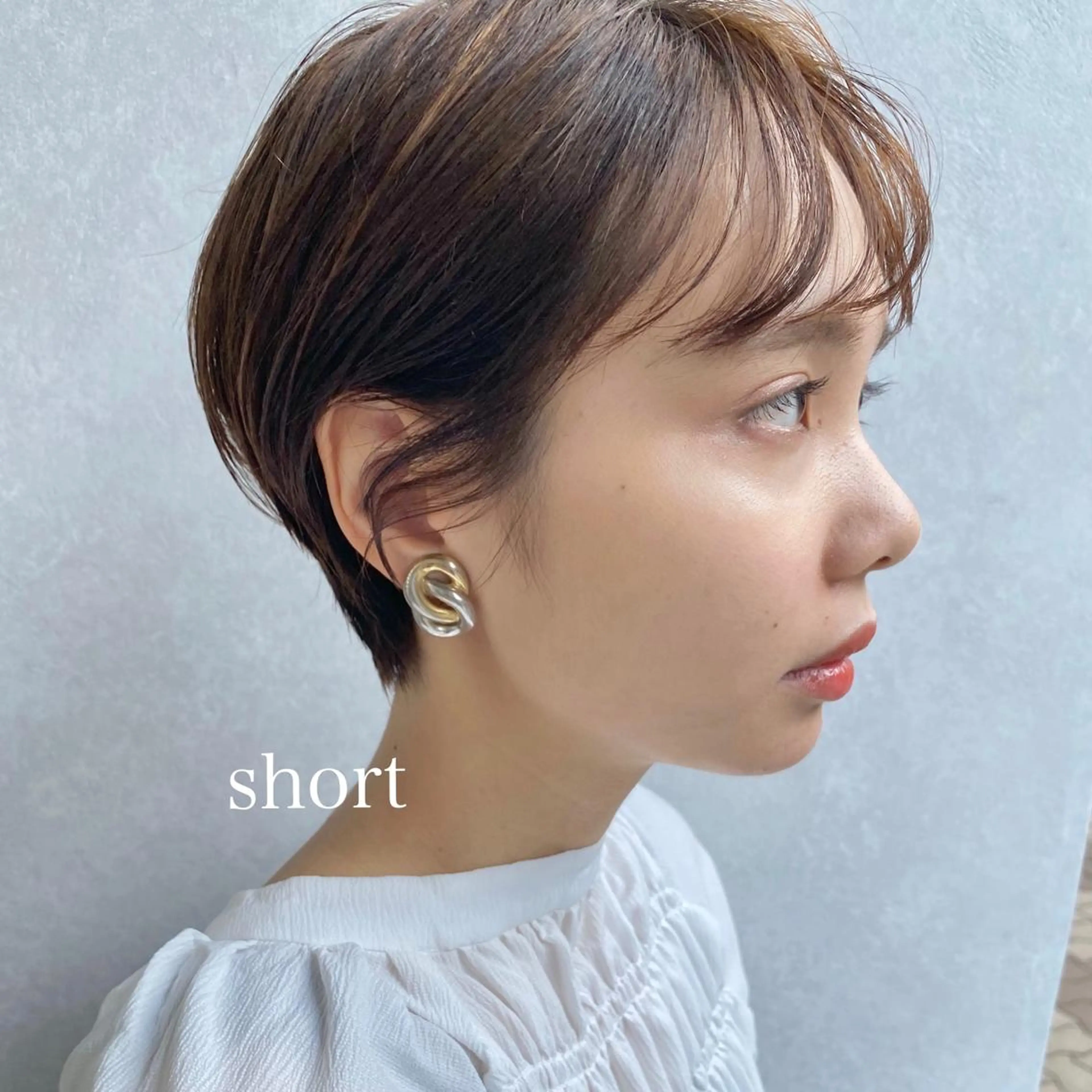 ショート analogue所属・u harukaのヘアスタイル