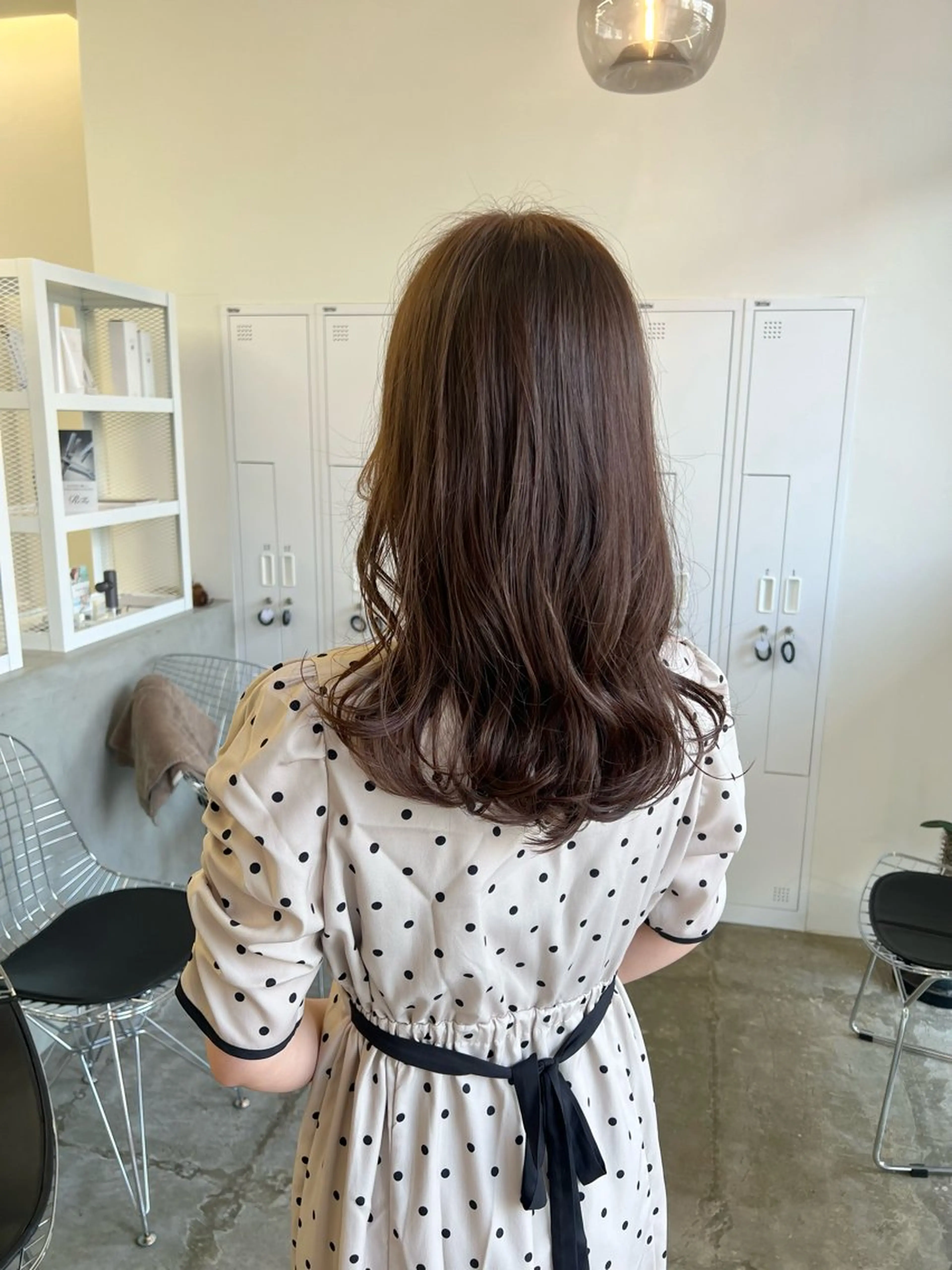 ロング カラー カット ヘアカラー トリートメント 近藤 千裕のヘアスタイル