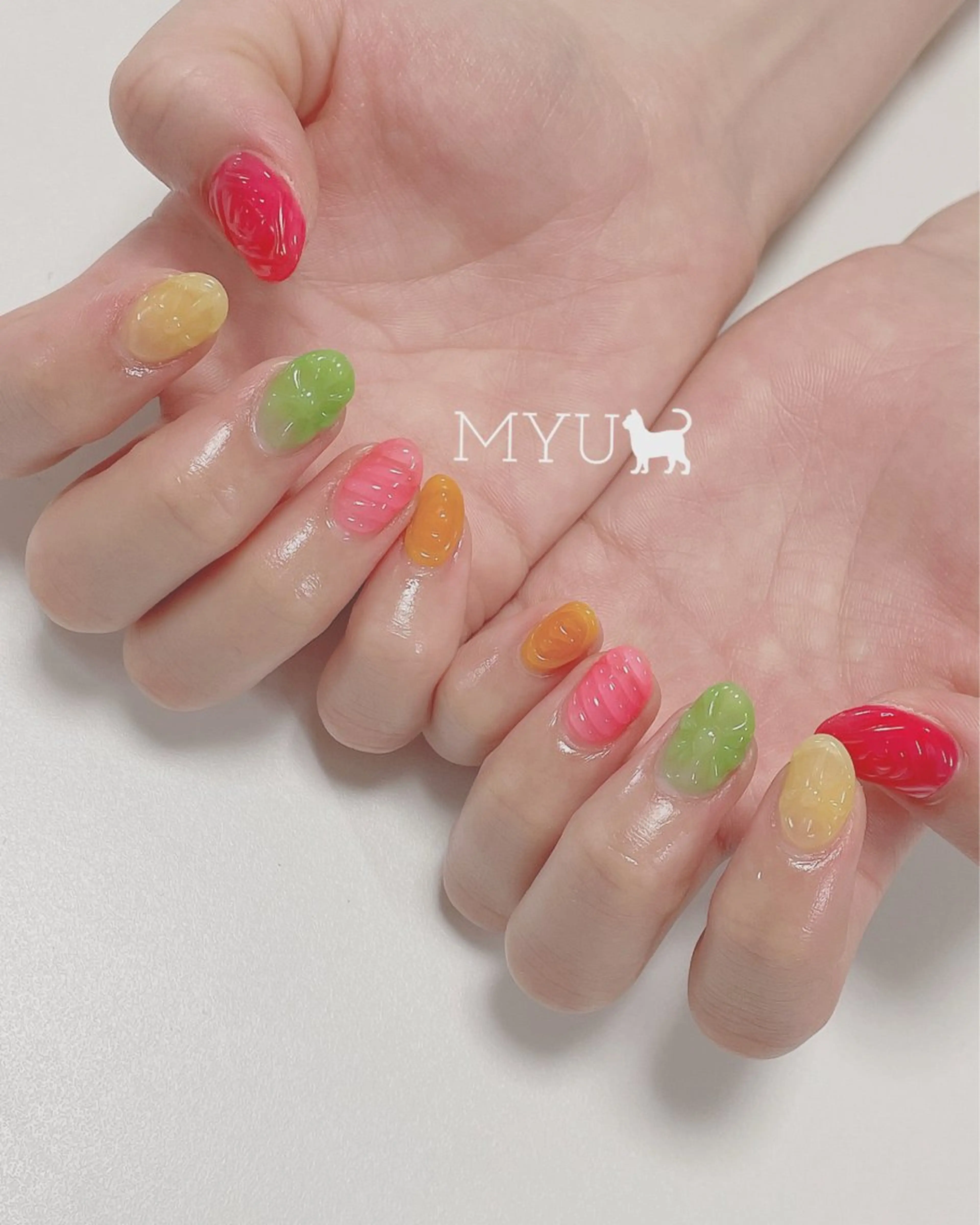 ネイル ハンドネイル nail salon MYUのネイルデザイン