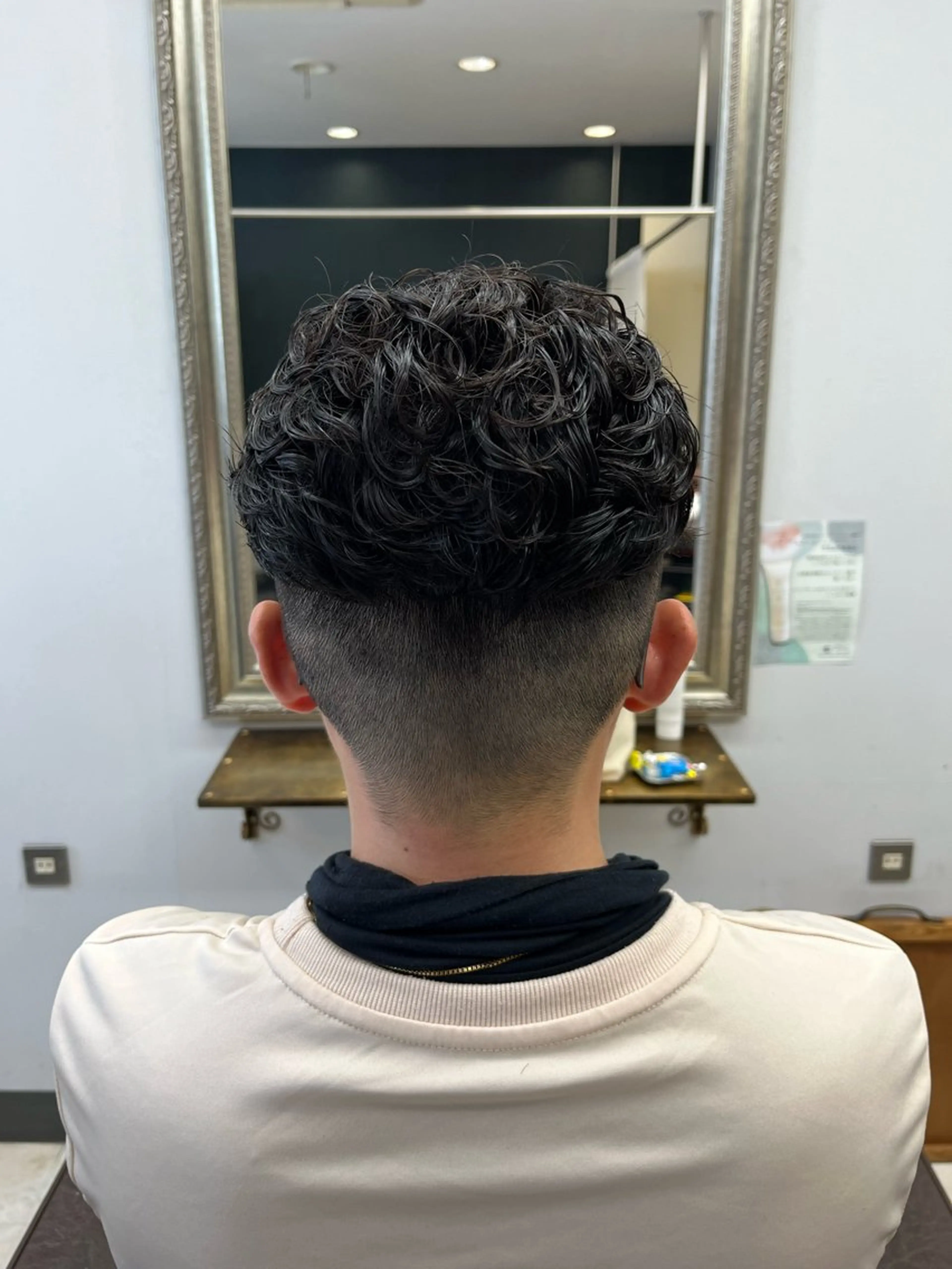 ショート メンズ メンズパーマ カット Crescere所属・小島 凜のヘアスタイル