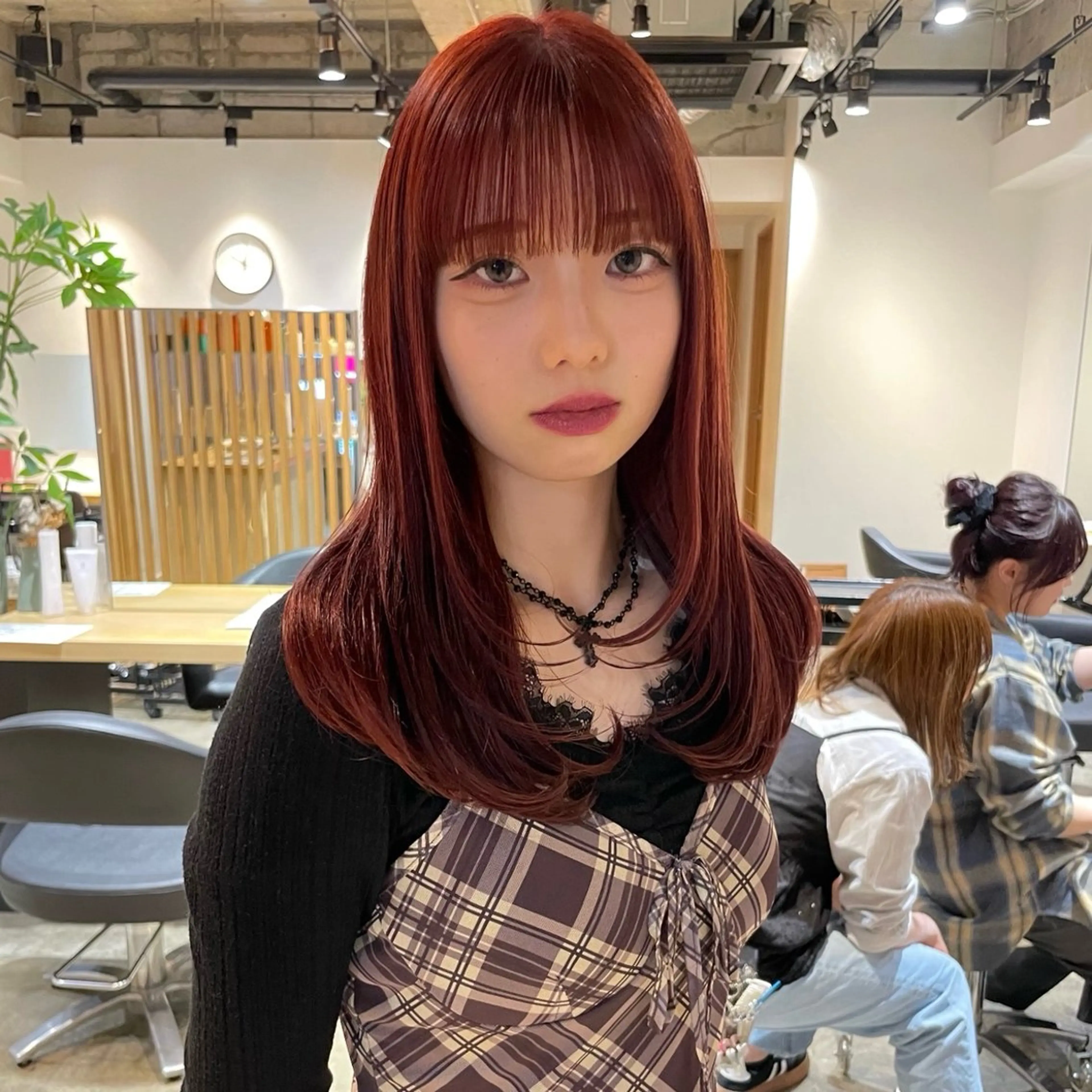 ロング カラー カット ヘアカラー ANY sayaᯓ★のヘアスタイル