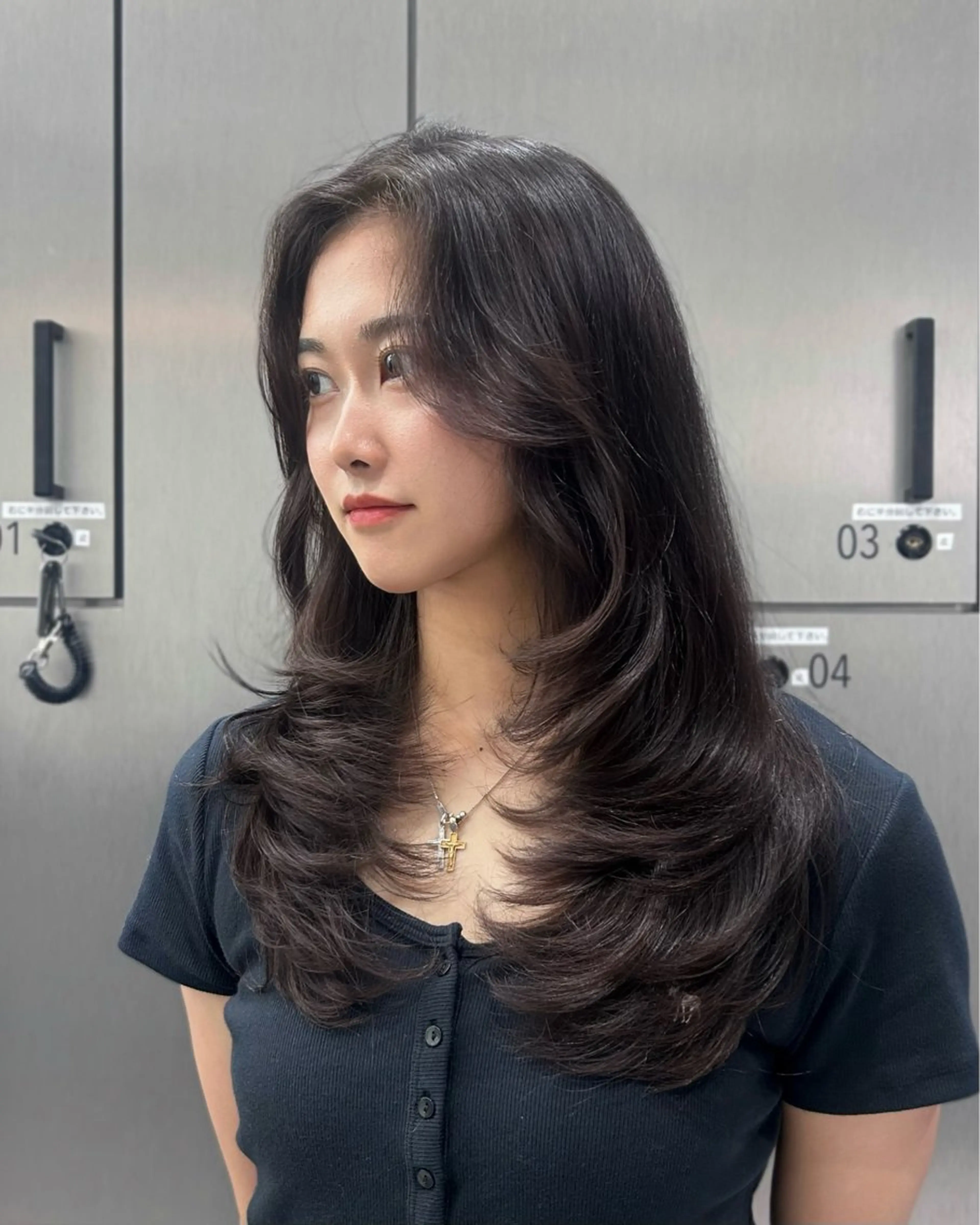 ロング レイヤーカット 大人レイヤー/艶美髪 🇺🇸TOMONAのヘアスタイル