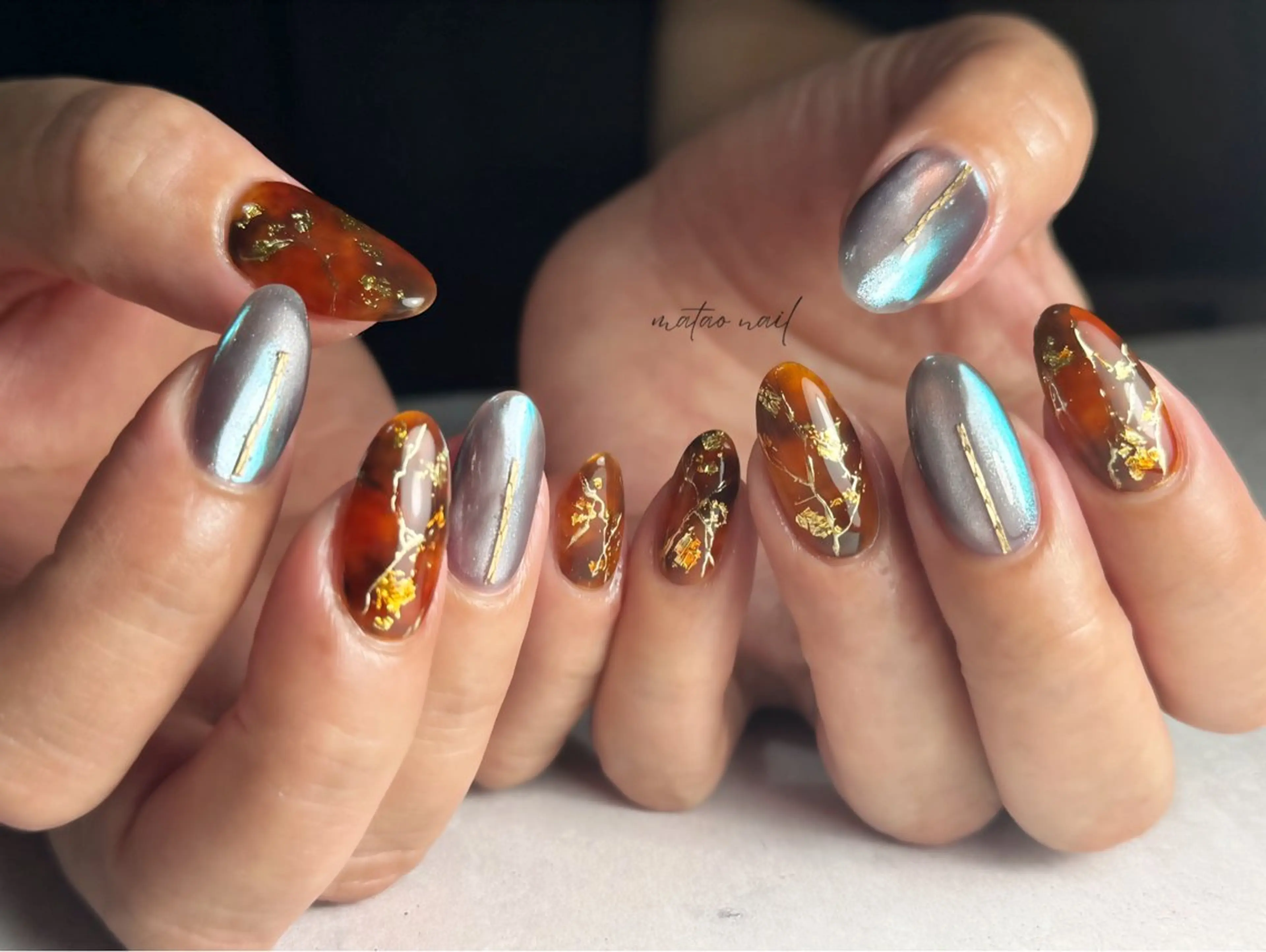 ネイル ニュアンスネイル ハンドネイル フットネイル matao nailの眉毛・アイブロウイメージ