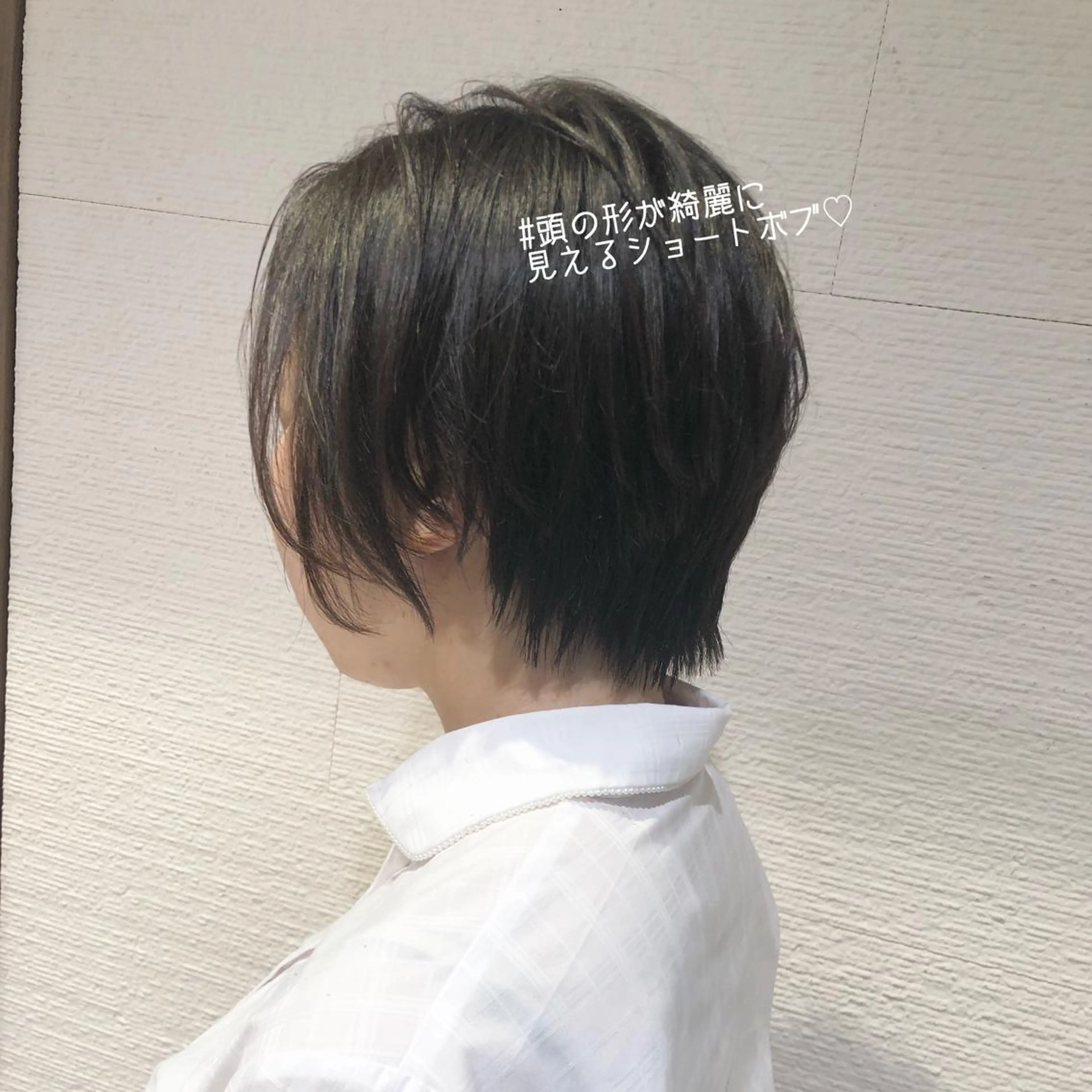 ショート 三鷹で1番ショート ボブをカットする新谷のヘアスタイル