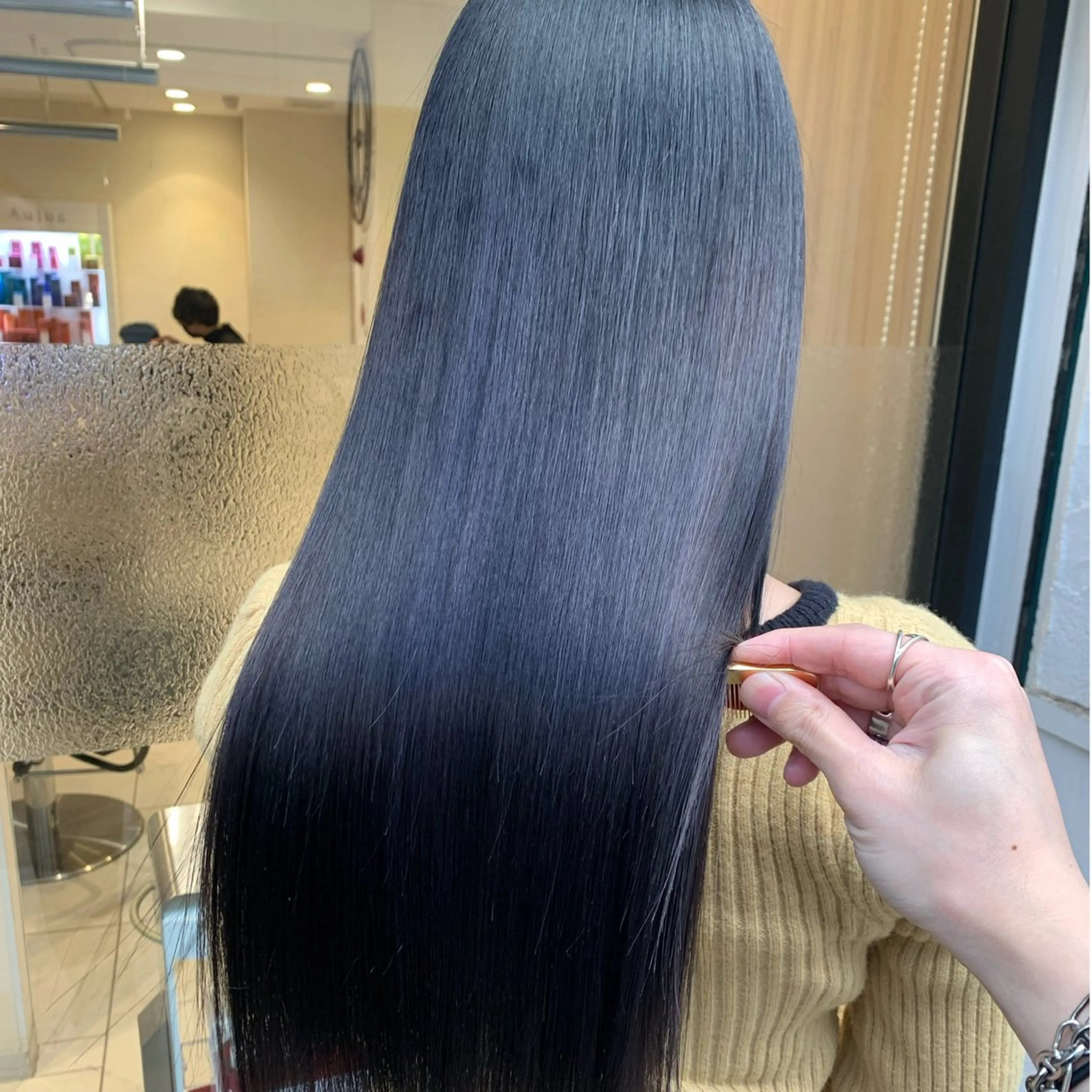 【 人気👑No.1 】minimo限定価格✨カット➕髪質改善ストレート➕TOKIOトリートメントの写真