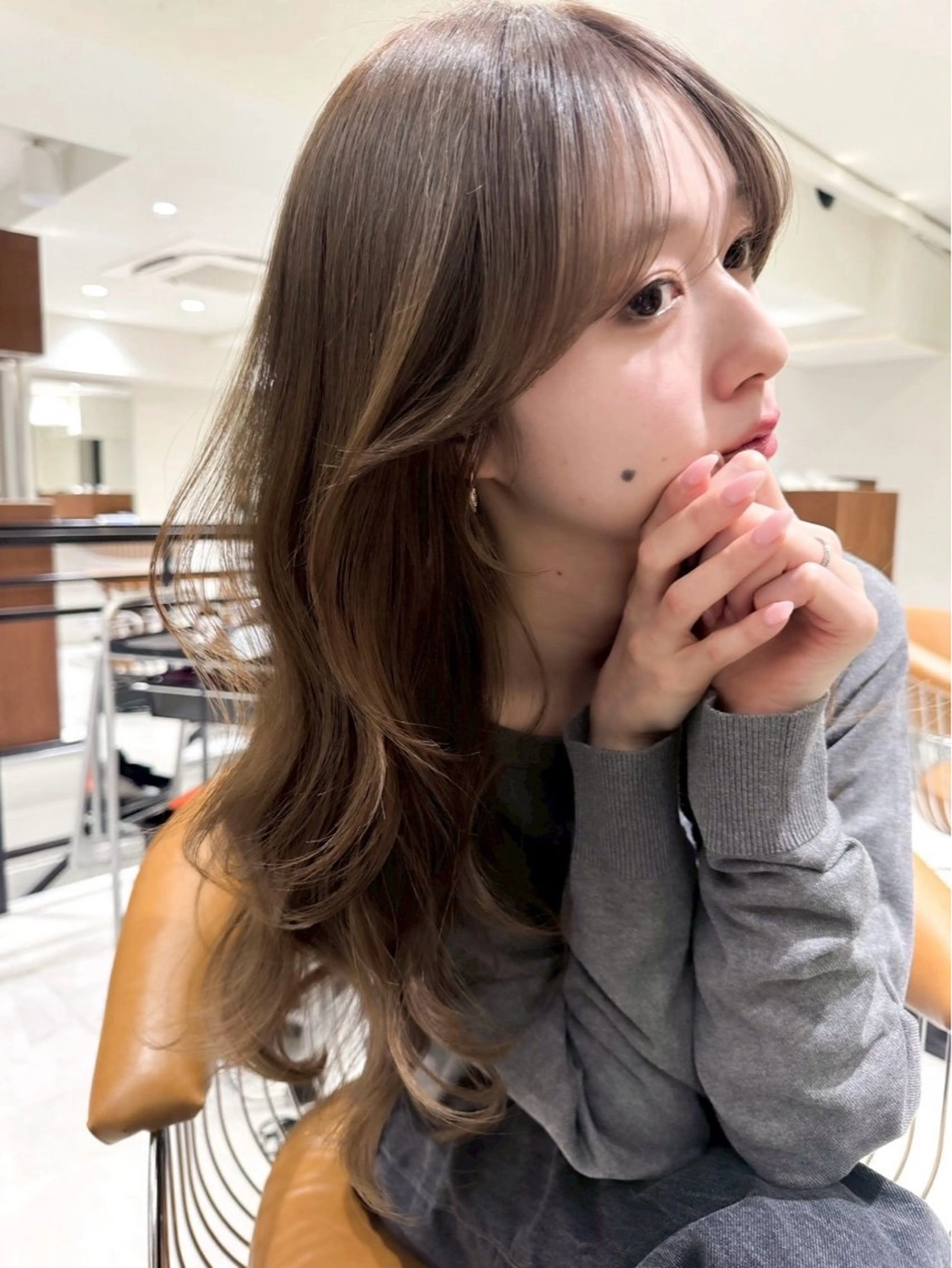 ロング 🎀 うる艶透明感 カラー / 錦糸町のヘアスタイル