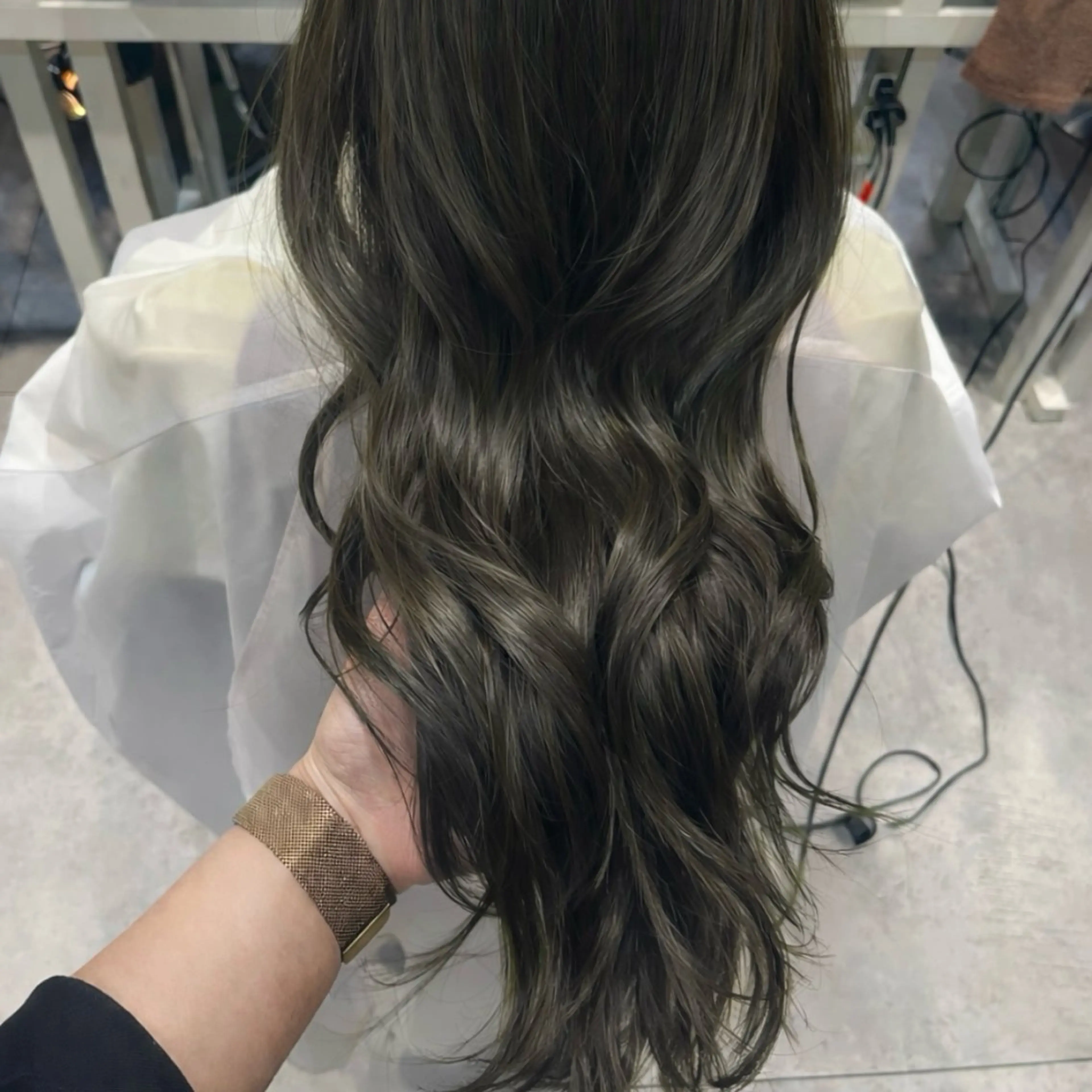 ロング カラー ヘアカラー トリートメント 🎀愛されモテ カラー🎀/moeのヘアスタイル