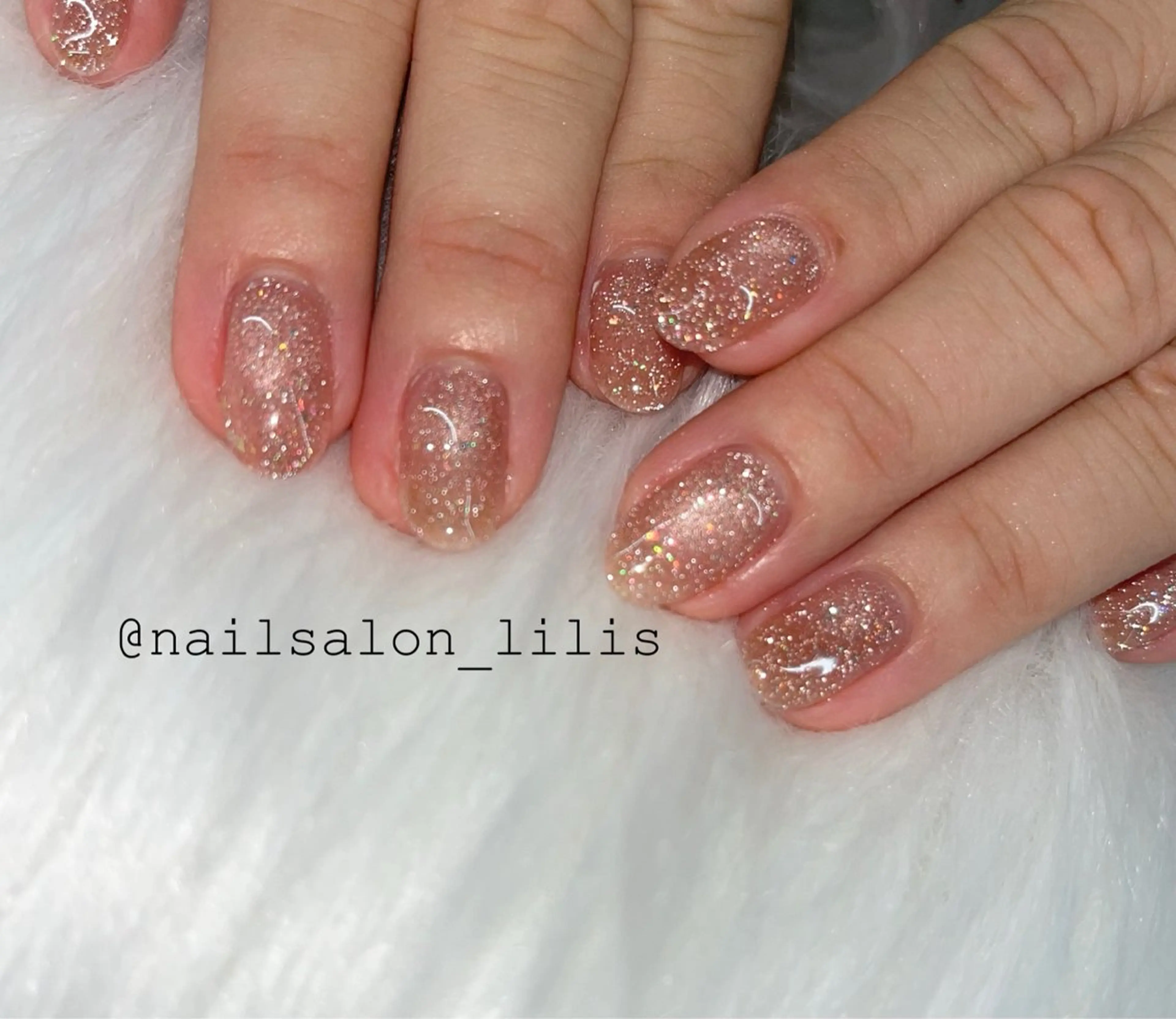 ネイル フラッシュネイル マグネットネイル ハンドネイル nailsalon Lilisのネイルデザイン