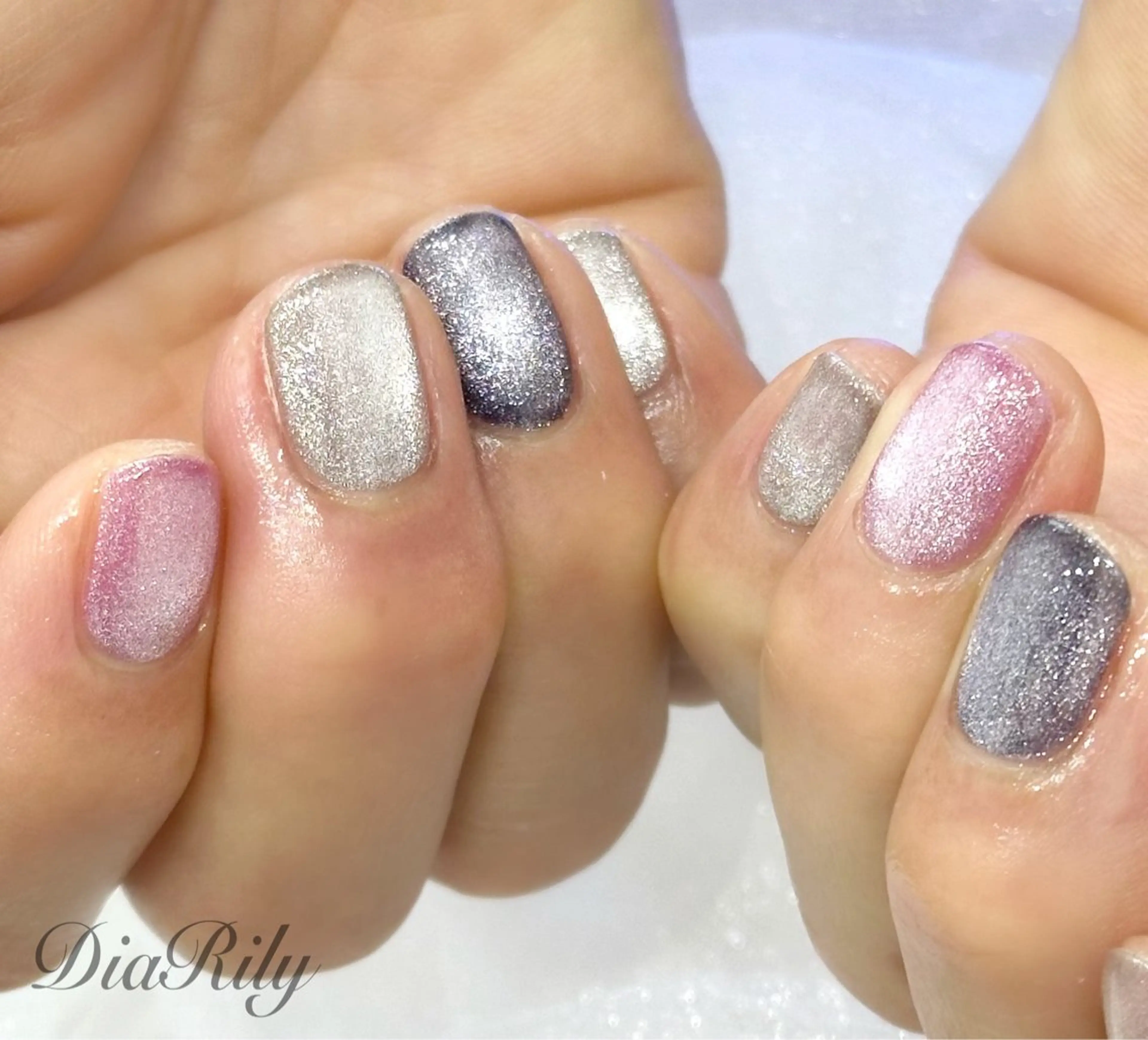 ネイル マグネットネイル DiaRily所属・diarily はるひのネイルデザイン