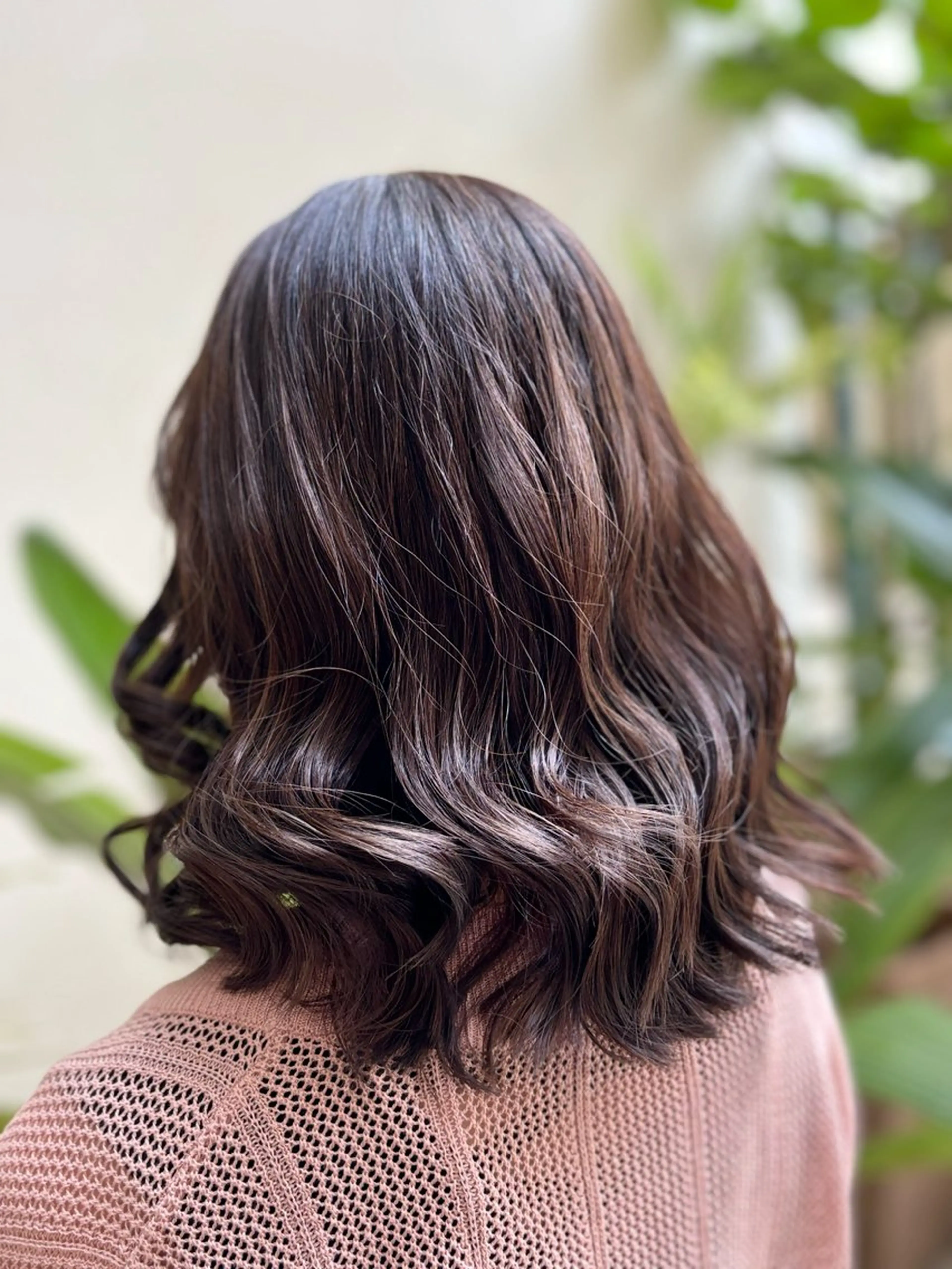カラー ブラウンカラー MignonS こはるのヘアスタイル