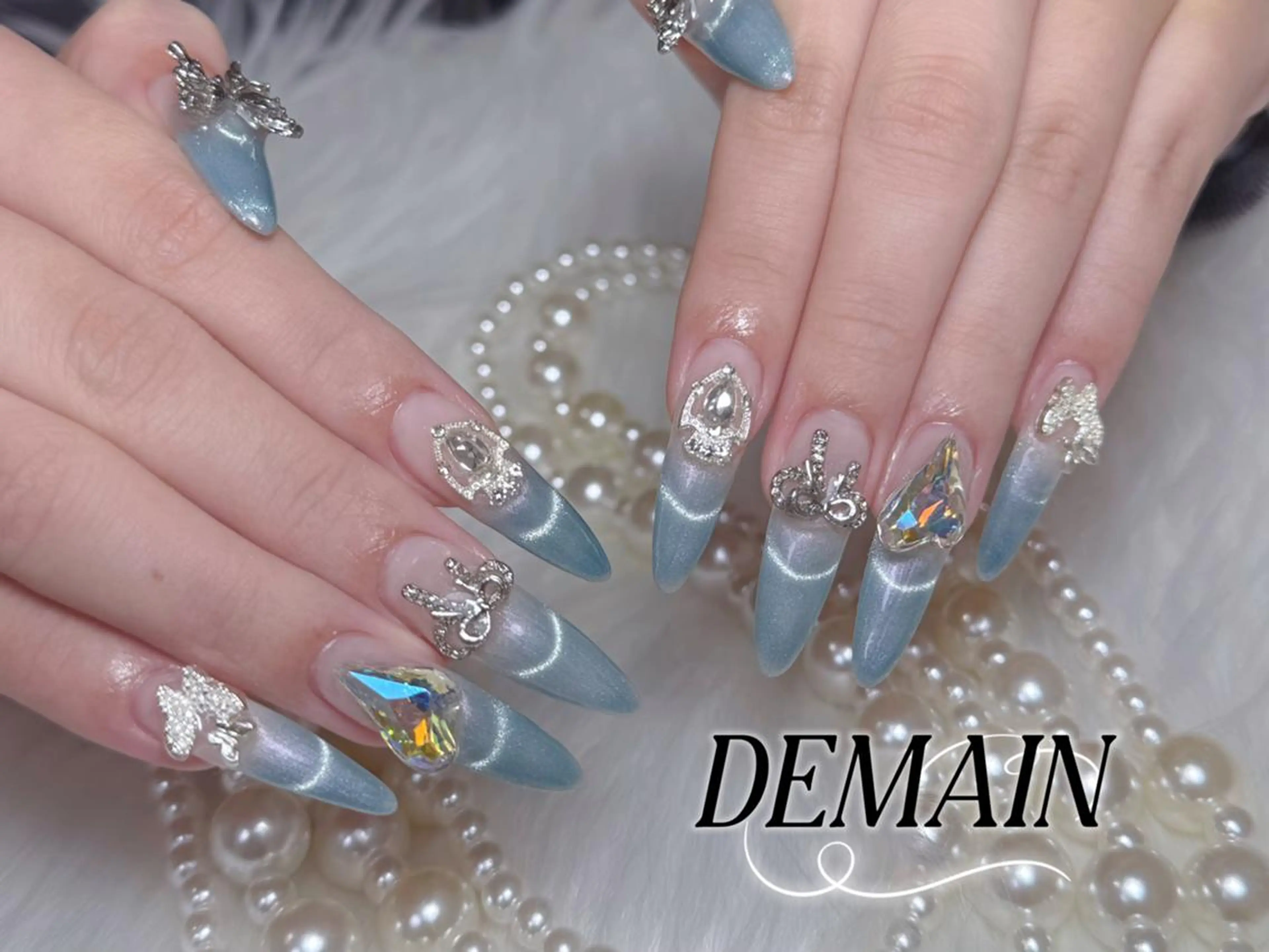 ネイル ハンドネイル ハンドケア Lumina _MIO研修のネイルデザイン