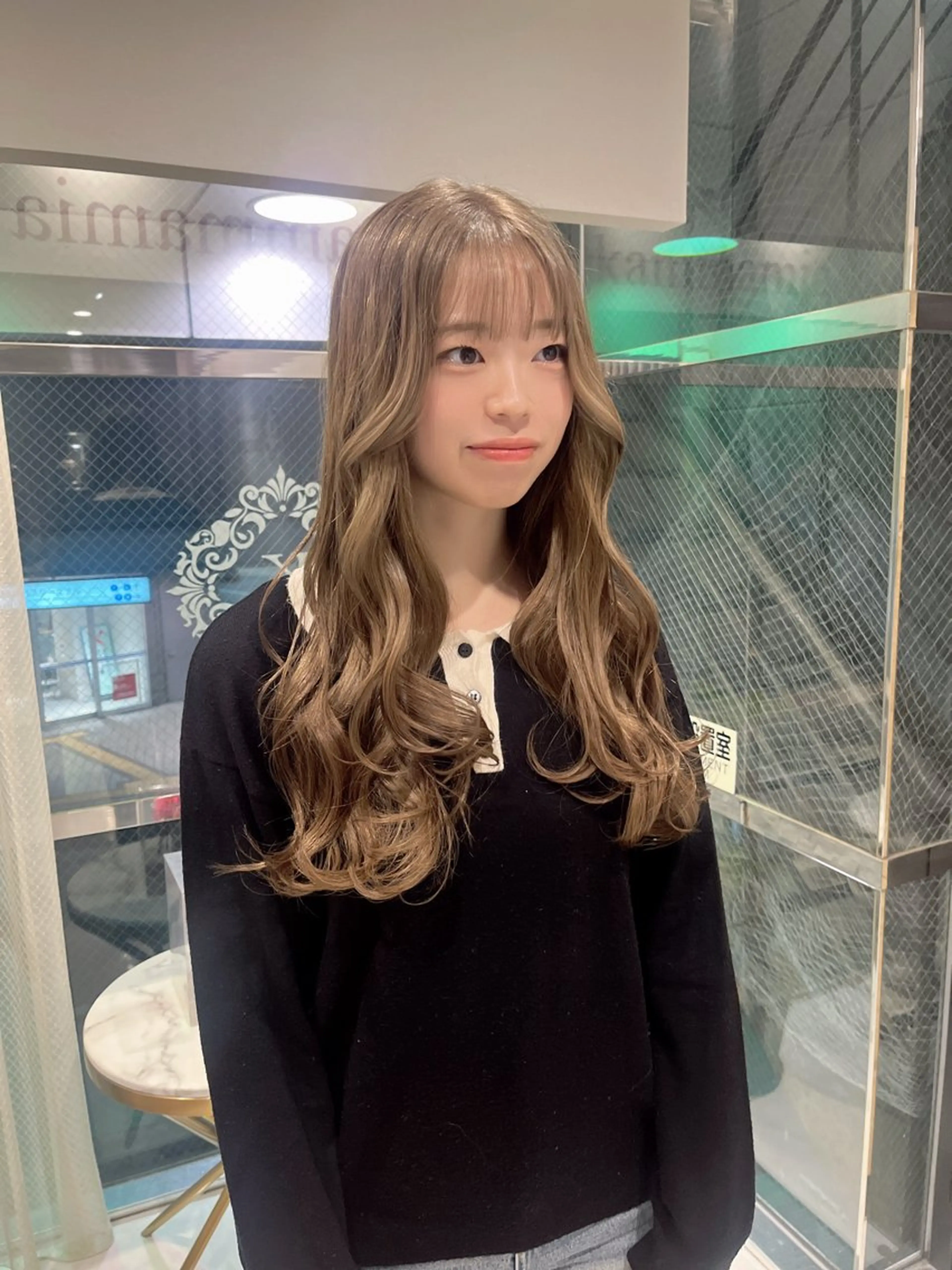 ロング 川村 夏のヘアスタイル