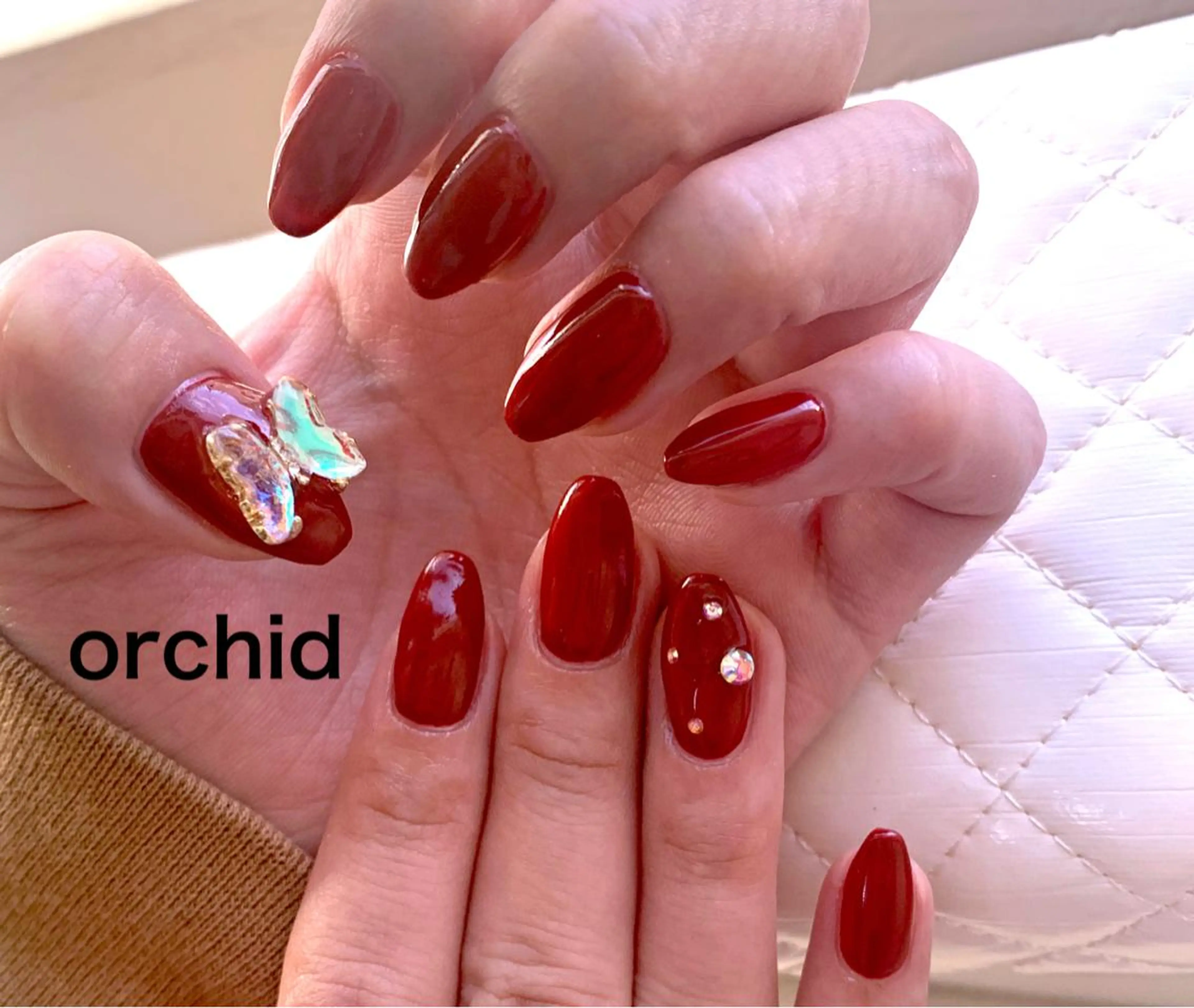 ネイル orchid ♡オーキッドのネイルデザイン