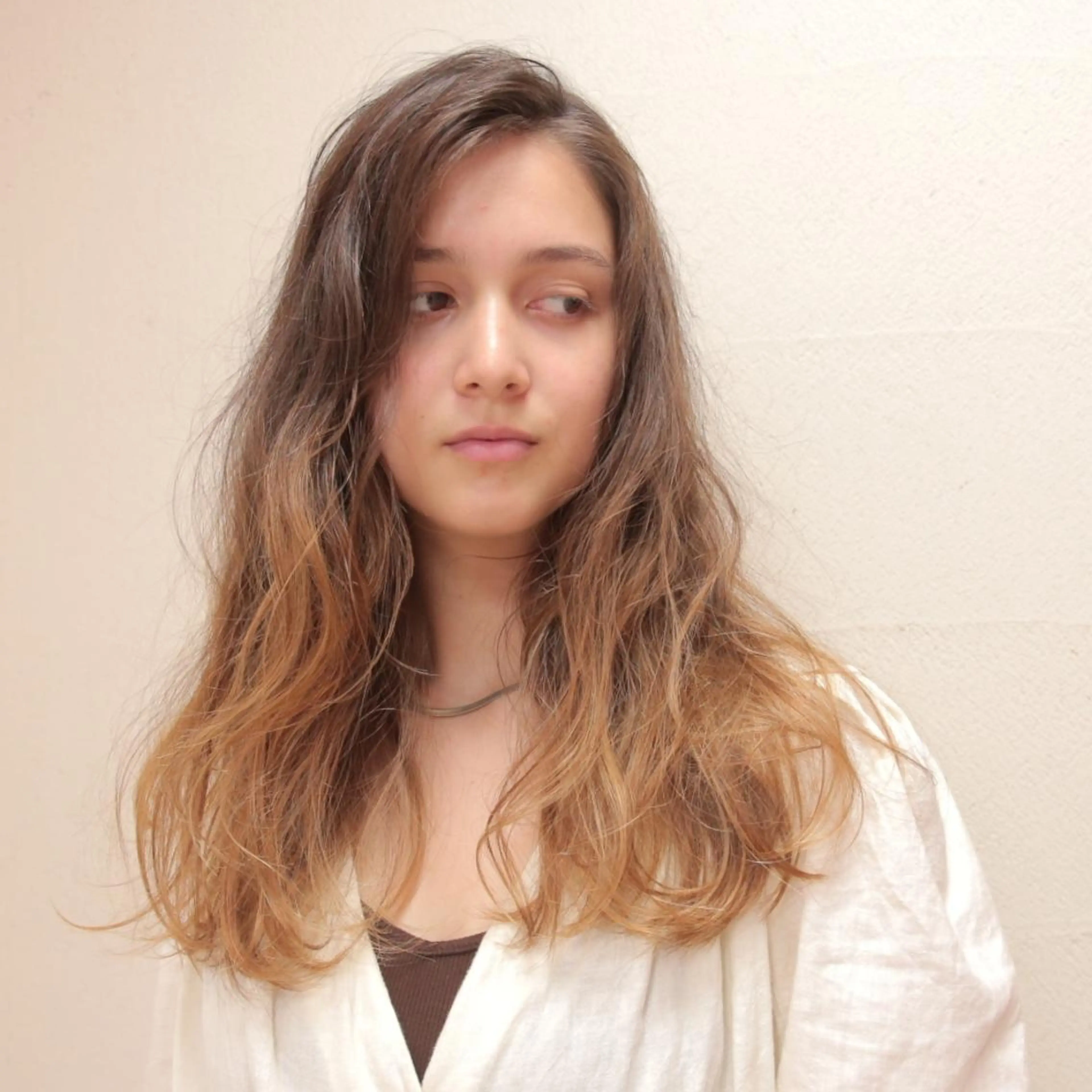 ロング カラー パーマ nagane sayakaのヘアスタイル