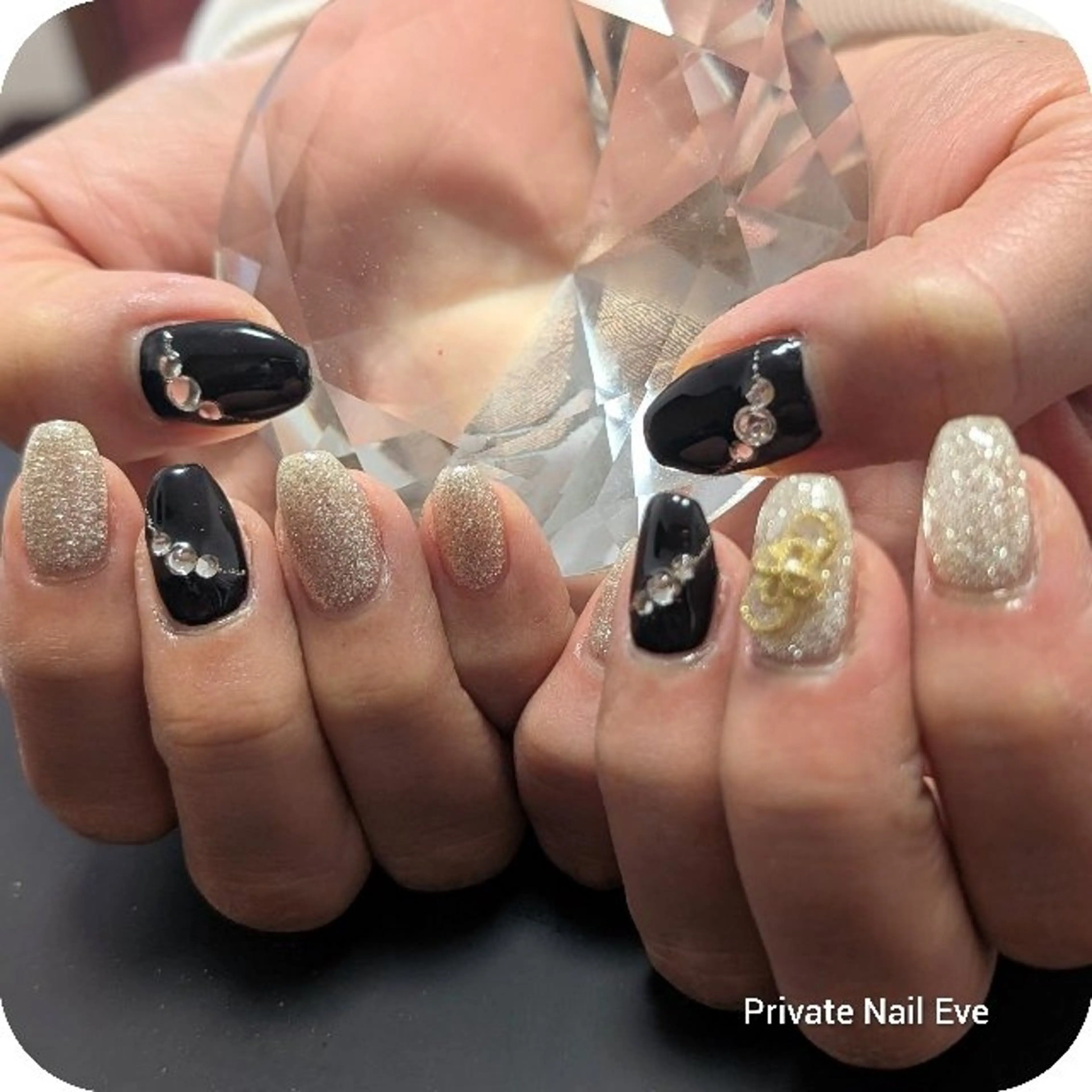 ネイル ラメ(グリッター) ワンカラーネイル ハンドネイル ネイル junkoのネイルデザイン