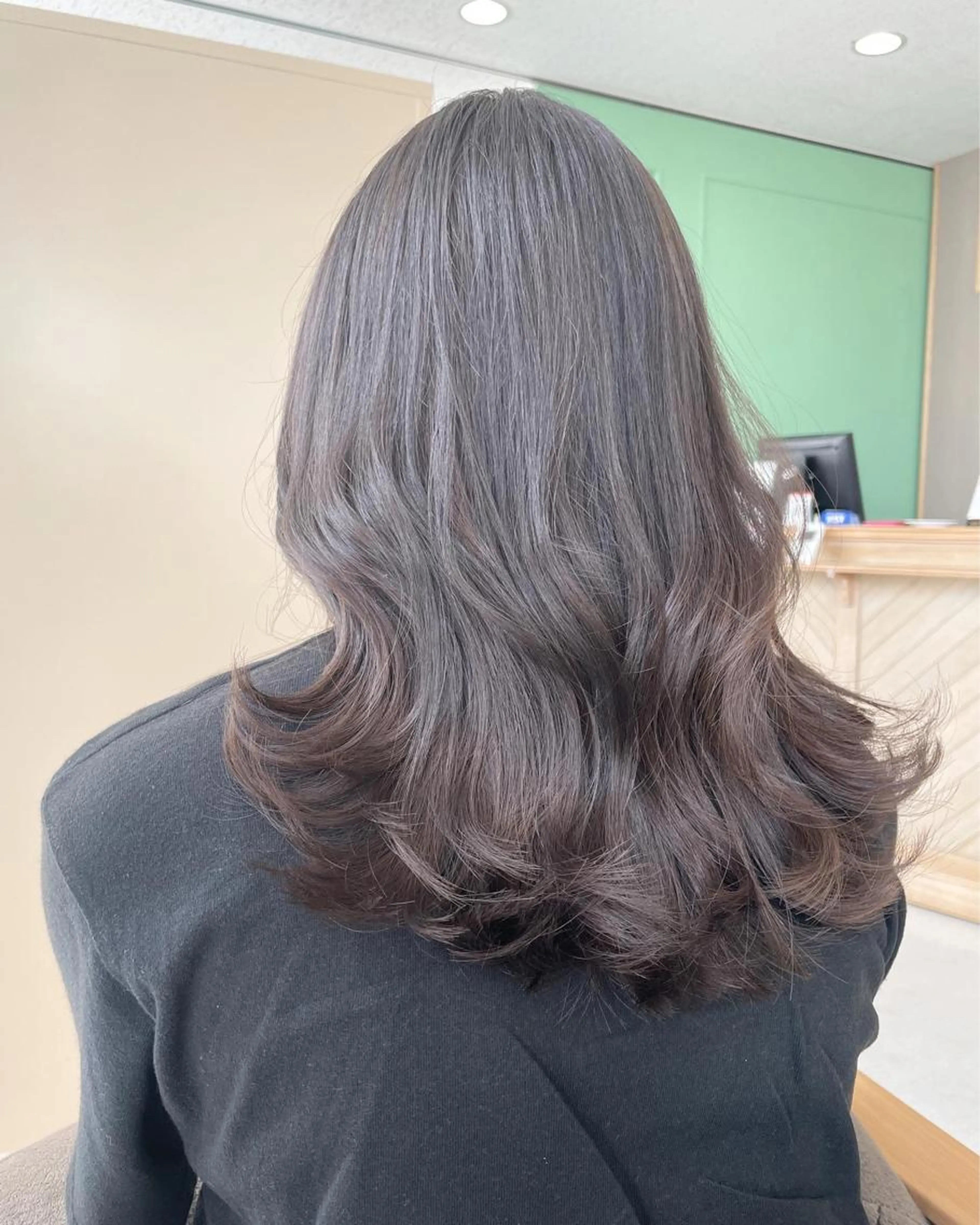 ⭐️初回限定⭐️韓国風カット＋ケアフルカラー11000円　【うるつや】の写真