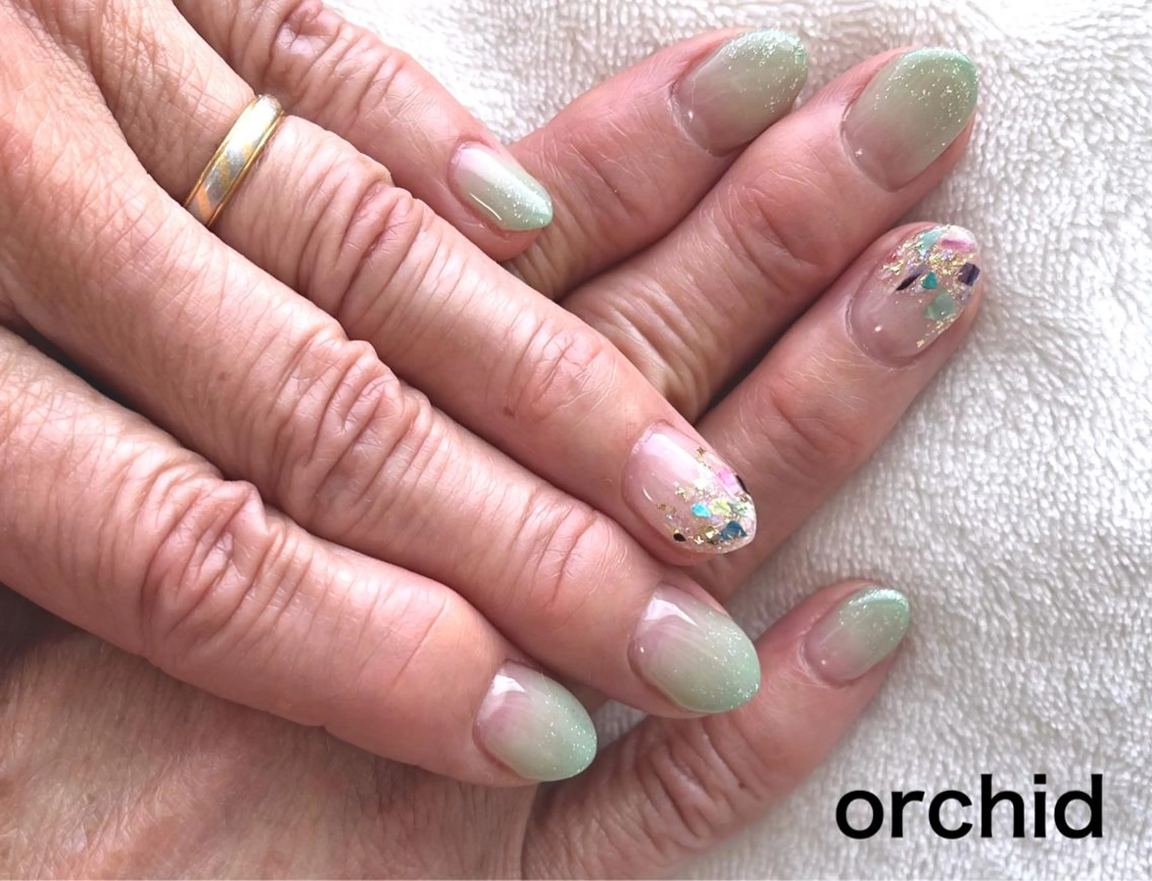 ネイル orchid ♡オーキッドのネイルデザイン