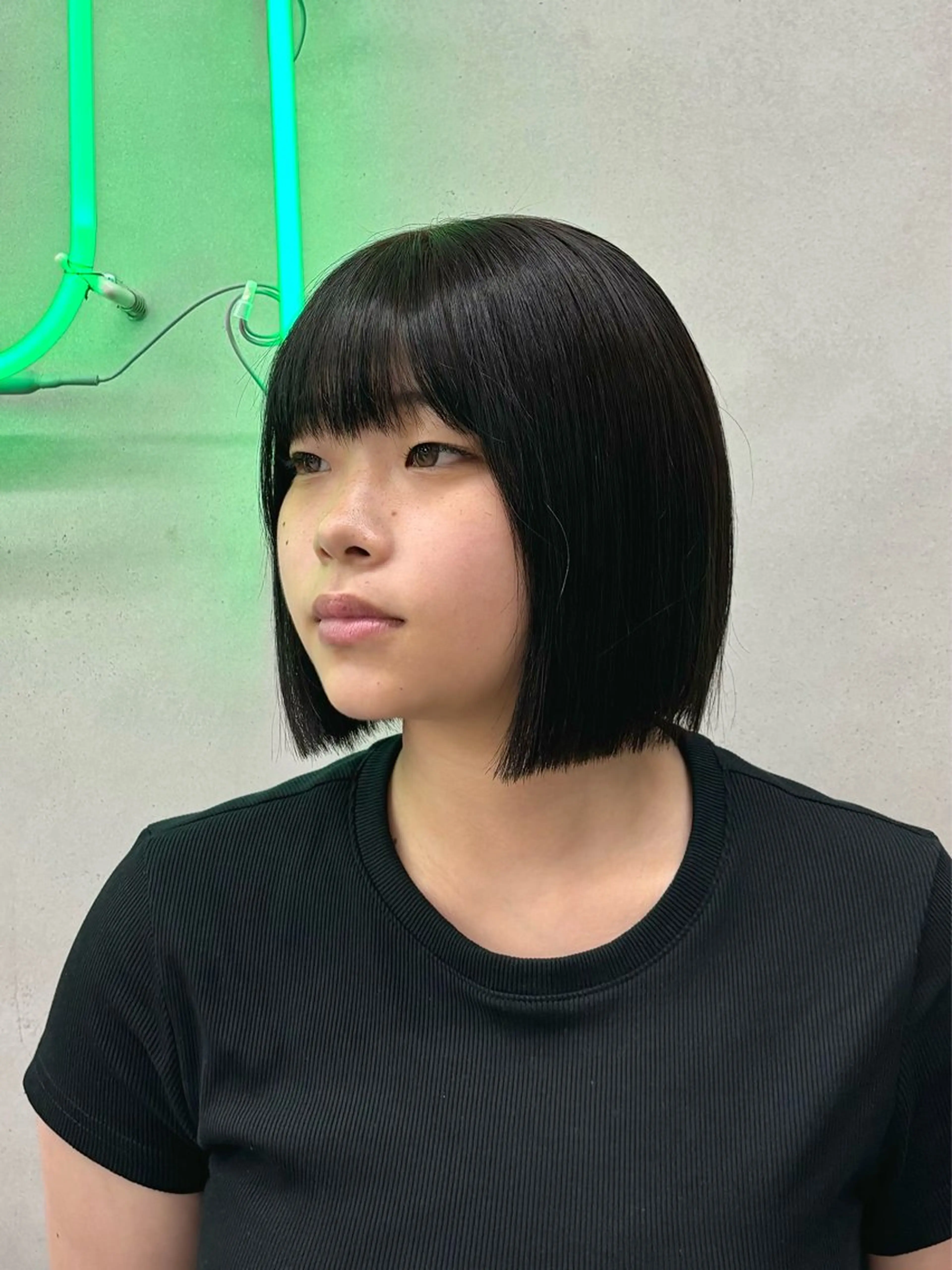 ショート ボブ カット トリートメント 【梅田】ハッシュ /デザインカラーのヘアスタイル