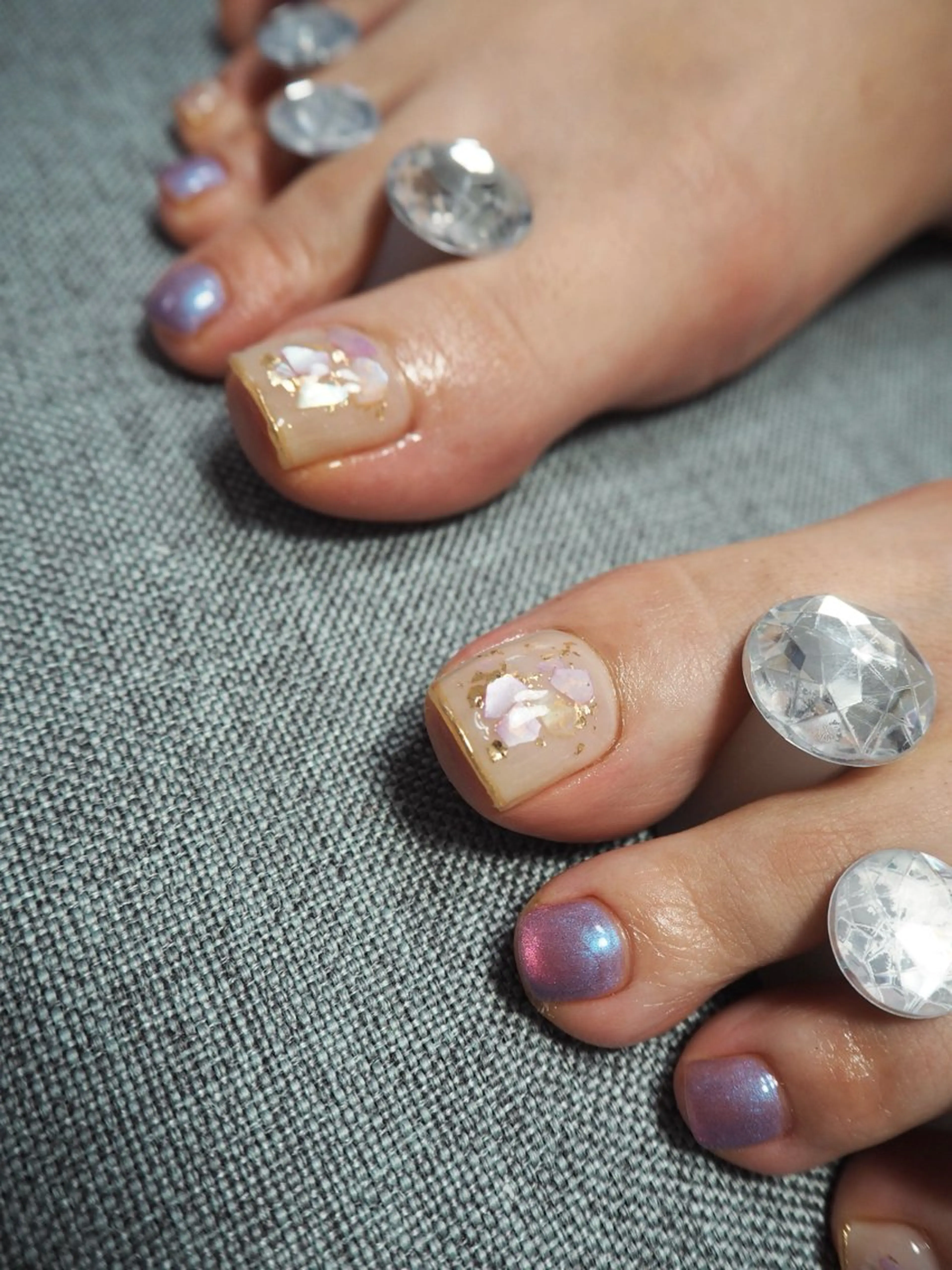 フットモデル様(他店オフあり)の写真