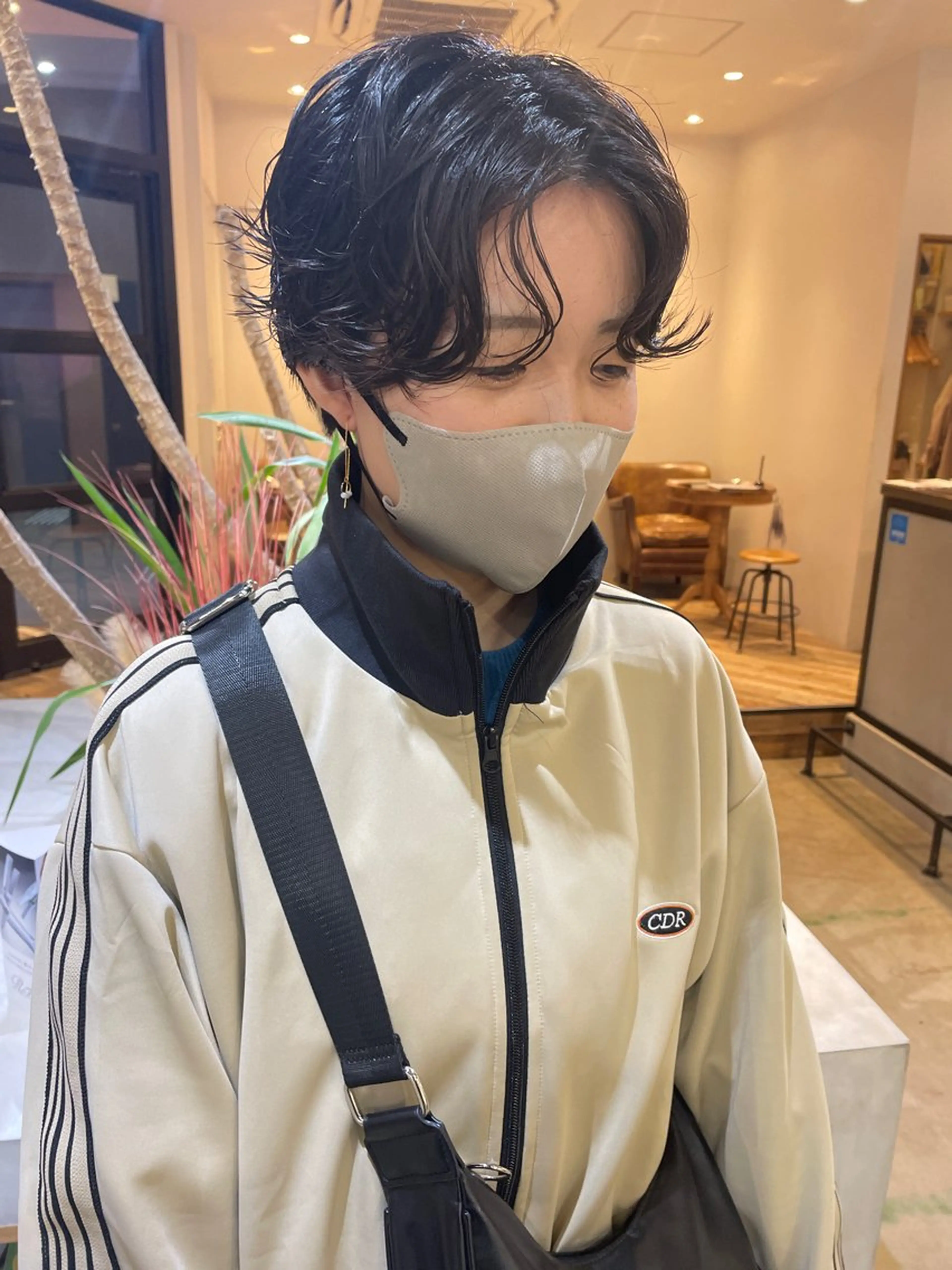 ショート 透明感ニュアンス 柔らかstyle🤍のヘアスタイル