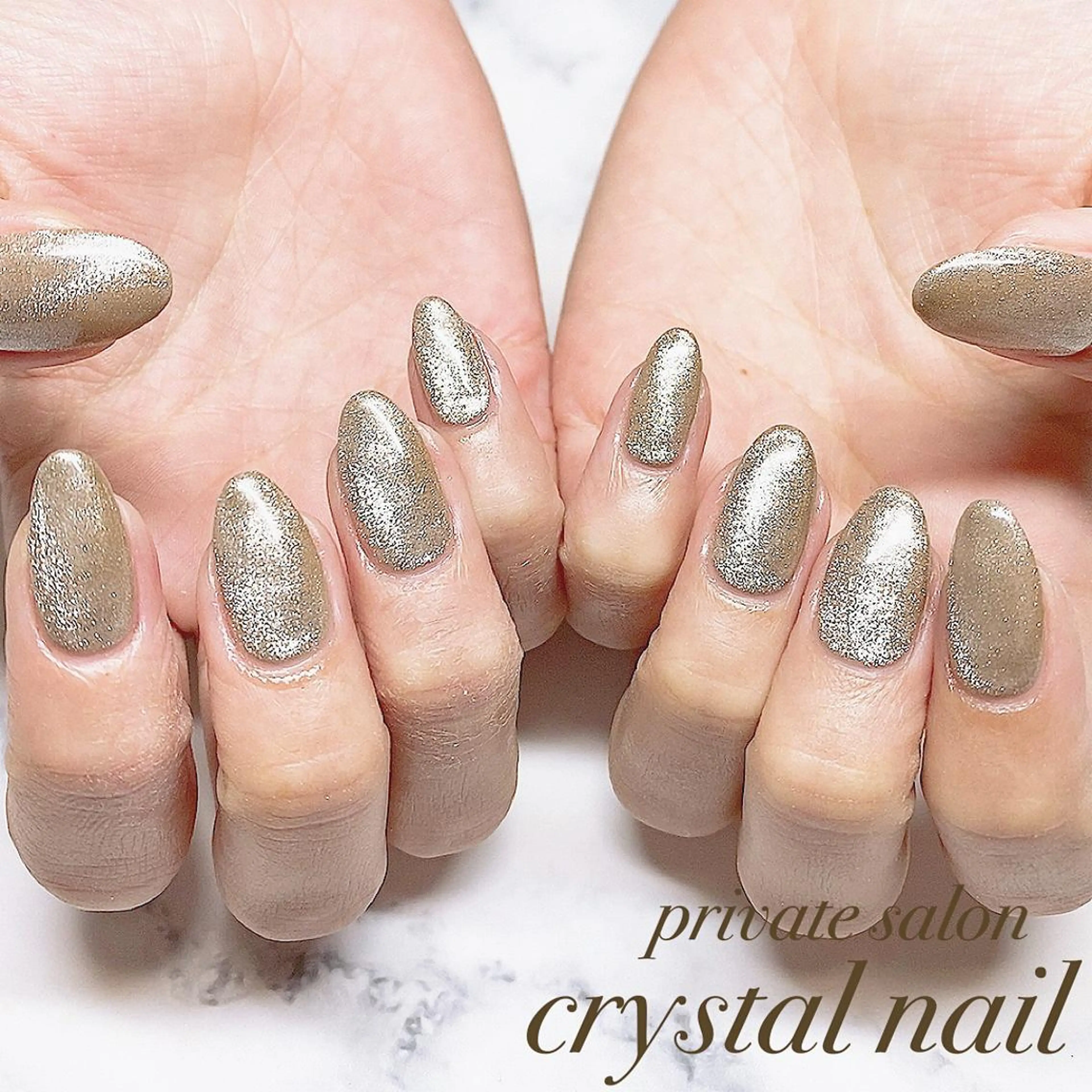 ネイル ハンドネイル Crystal Nailのネイルデザイン