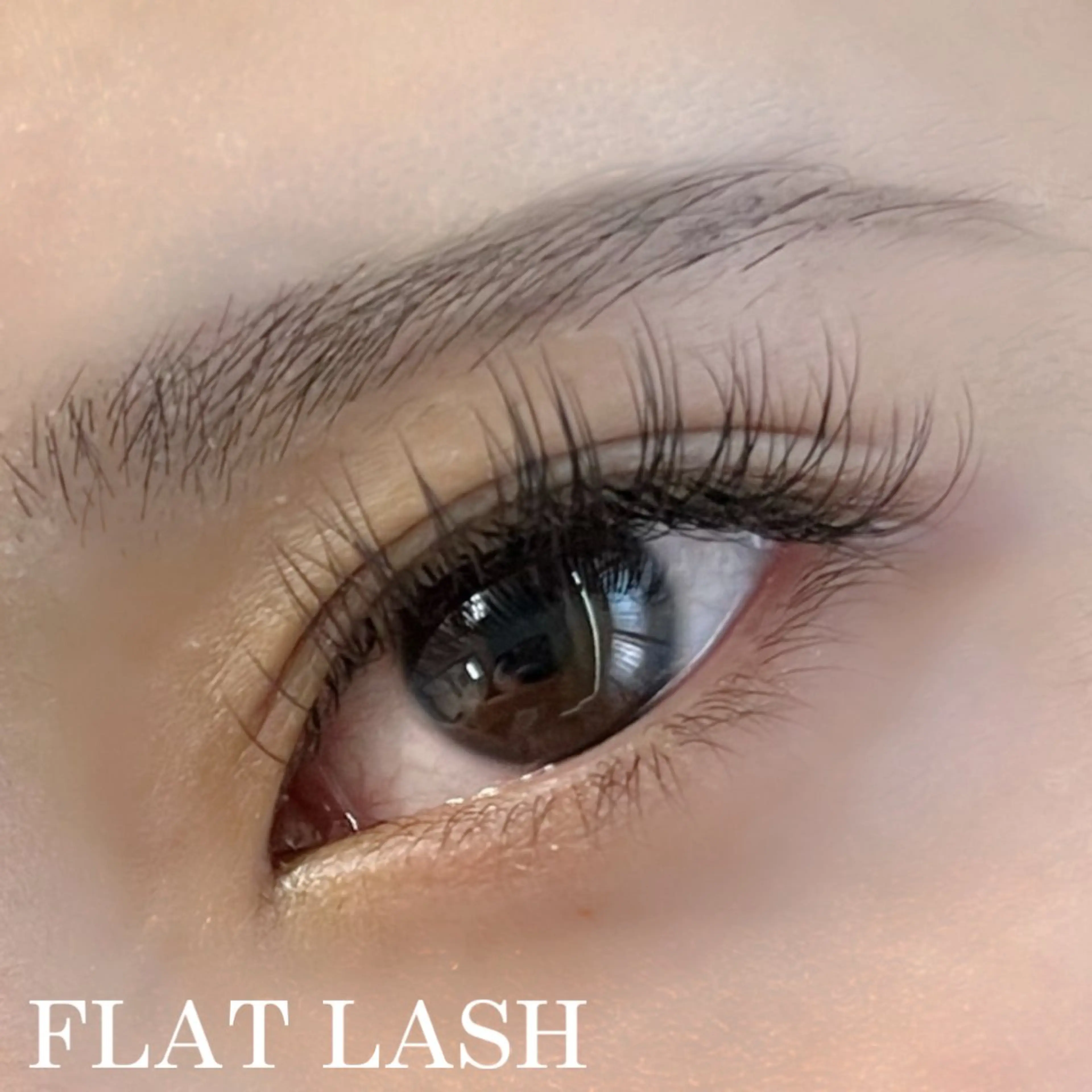 マツエク・マツパ フラットラッシュ Trinity eyelashのマツエク・マツパデザイン