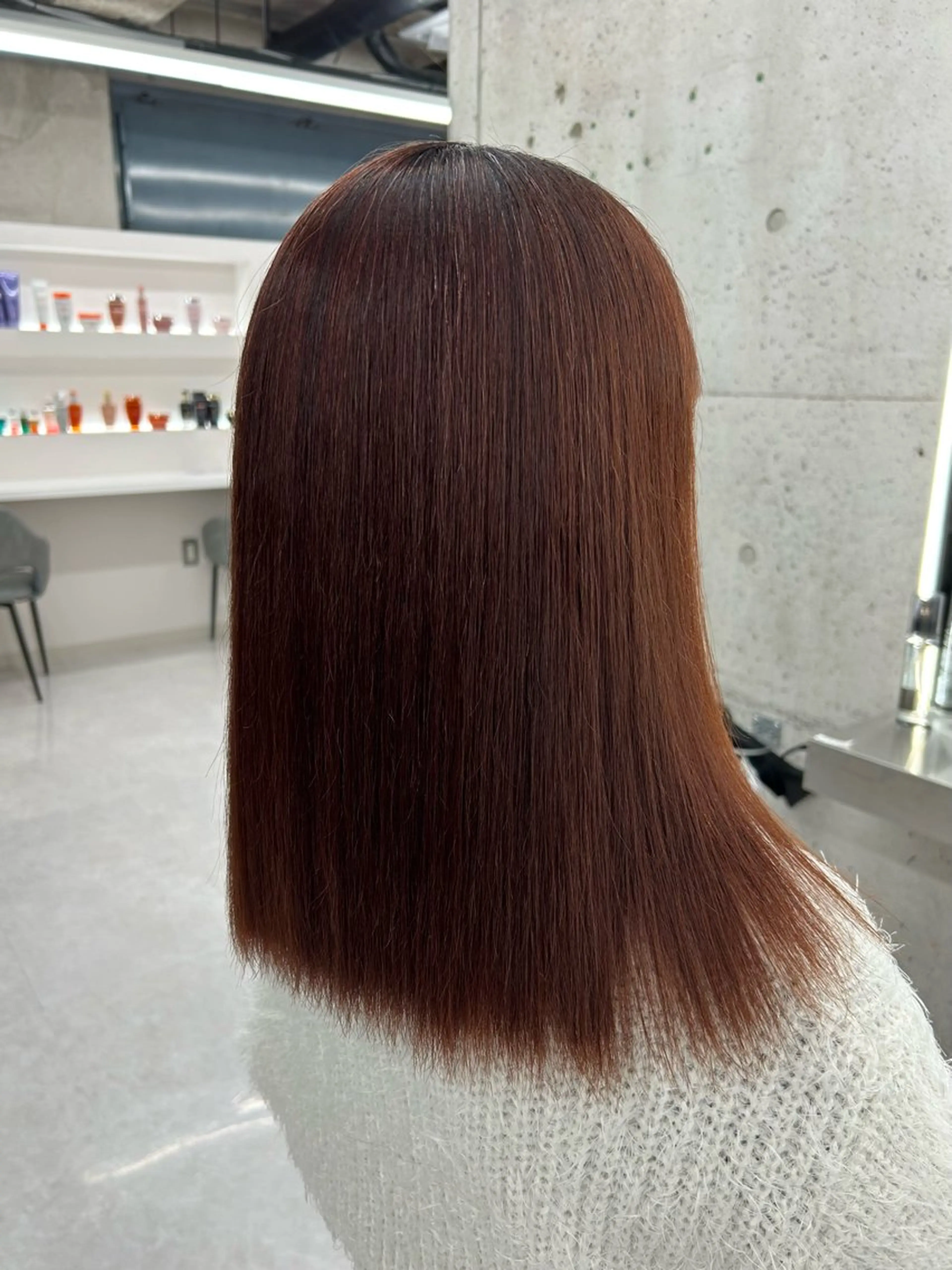 セミロング カラー/エクステ 🤍ルナのヘアスタイル