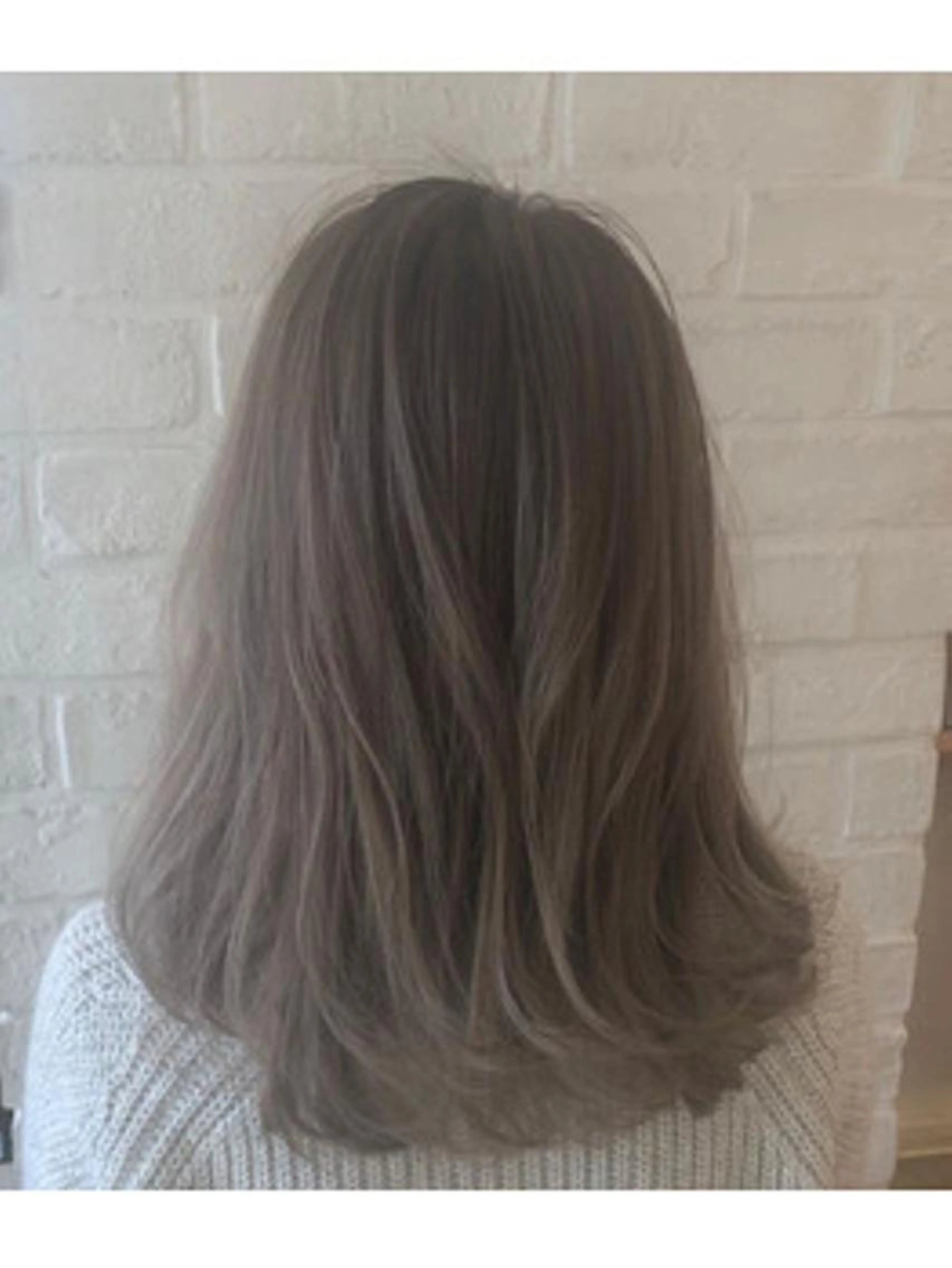 ヘアカラーの写真