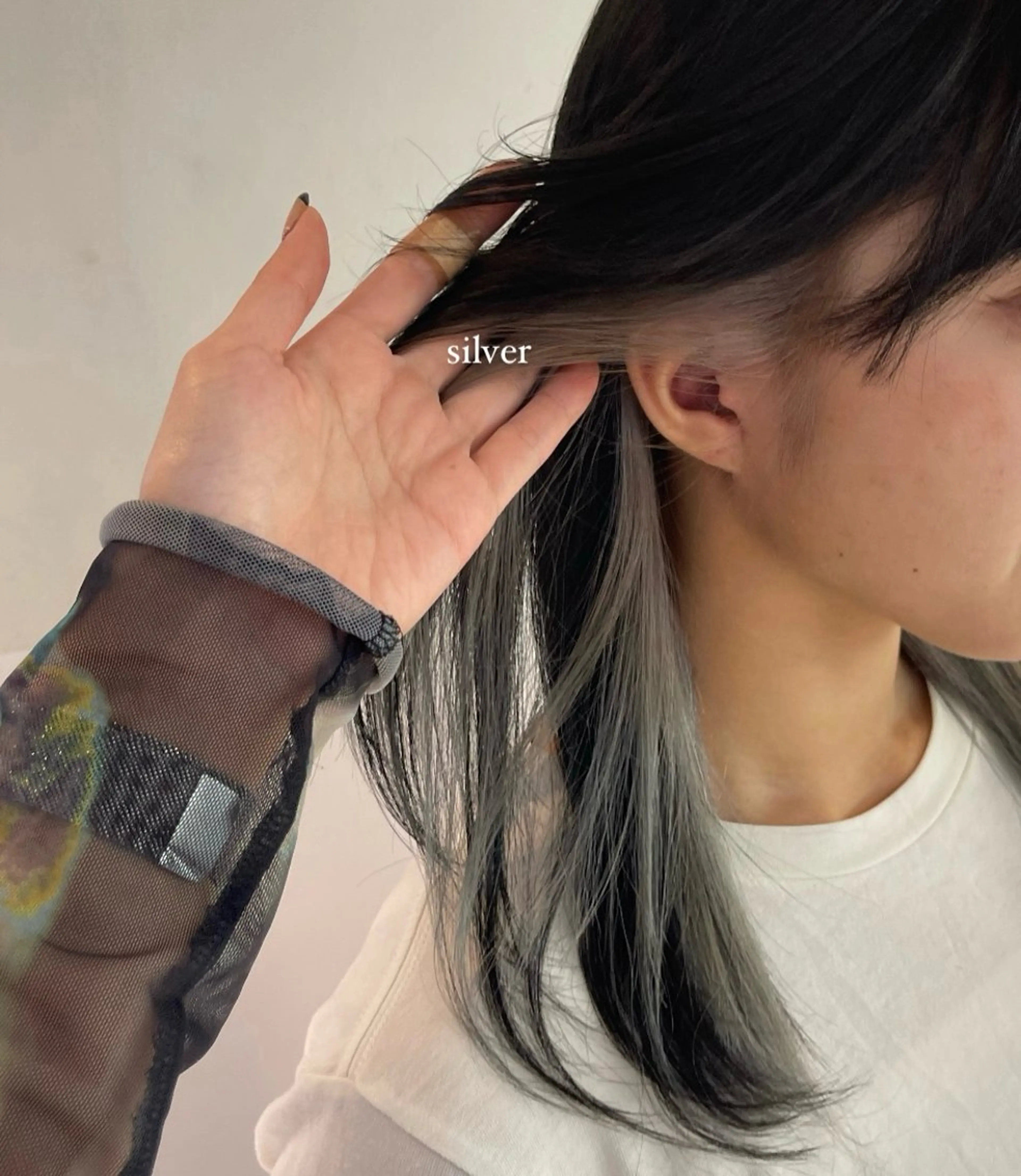 ミディアム カラー 🍎ハイトーンカラー /MANA🍎のヘアスタイル