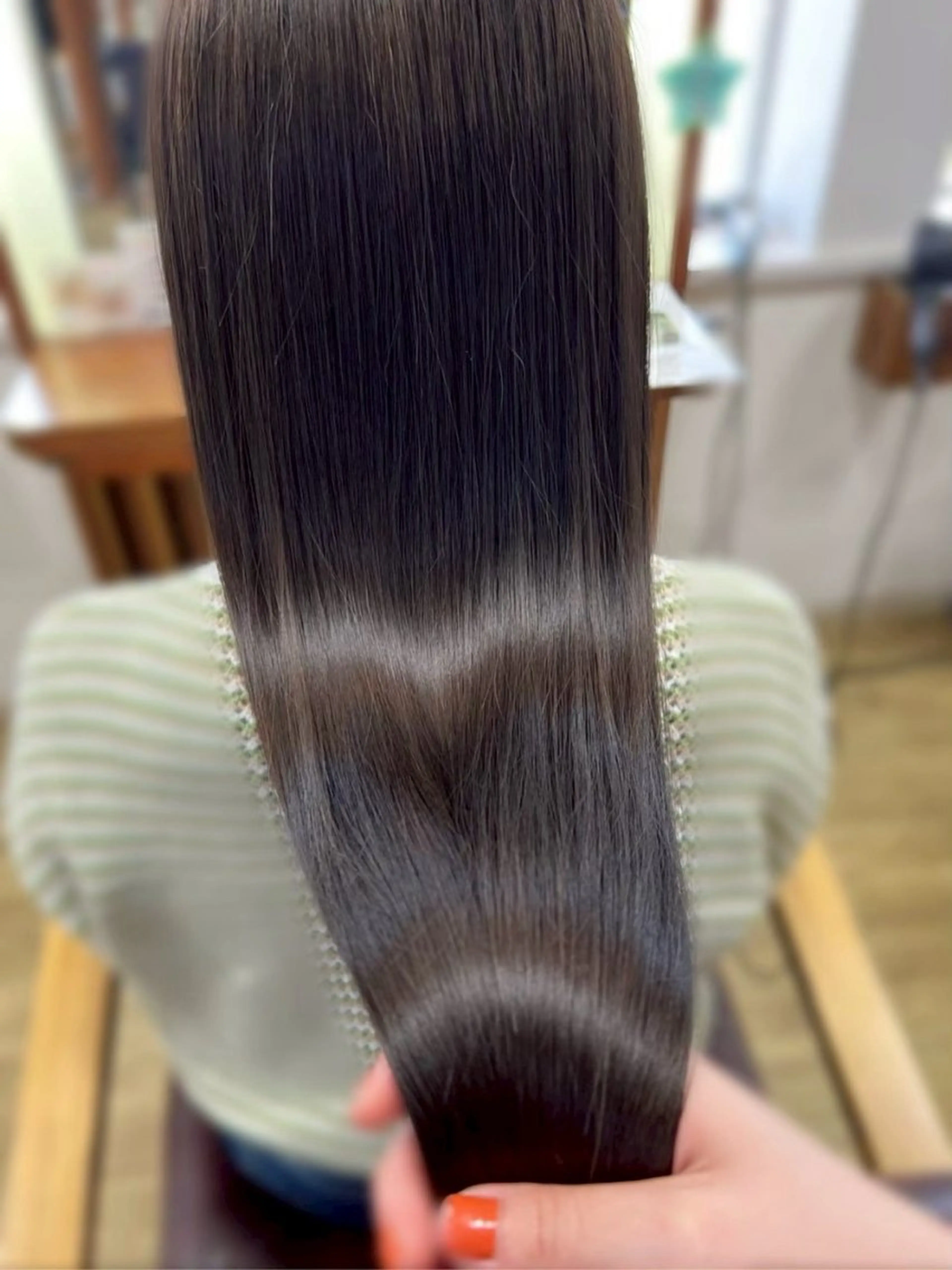 ロング トリートメント 北村 理奈のヘアスタイル