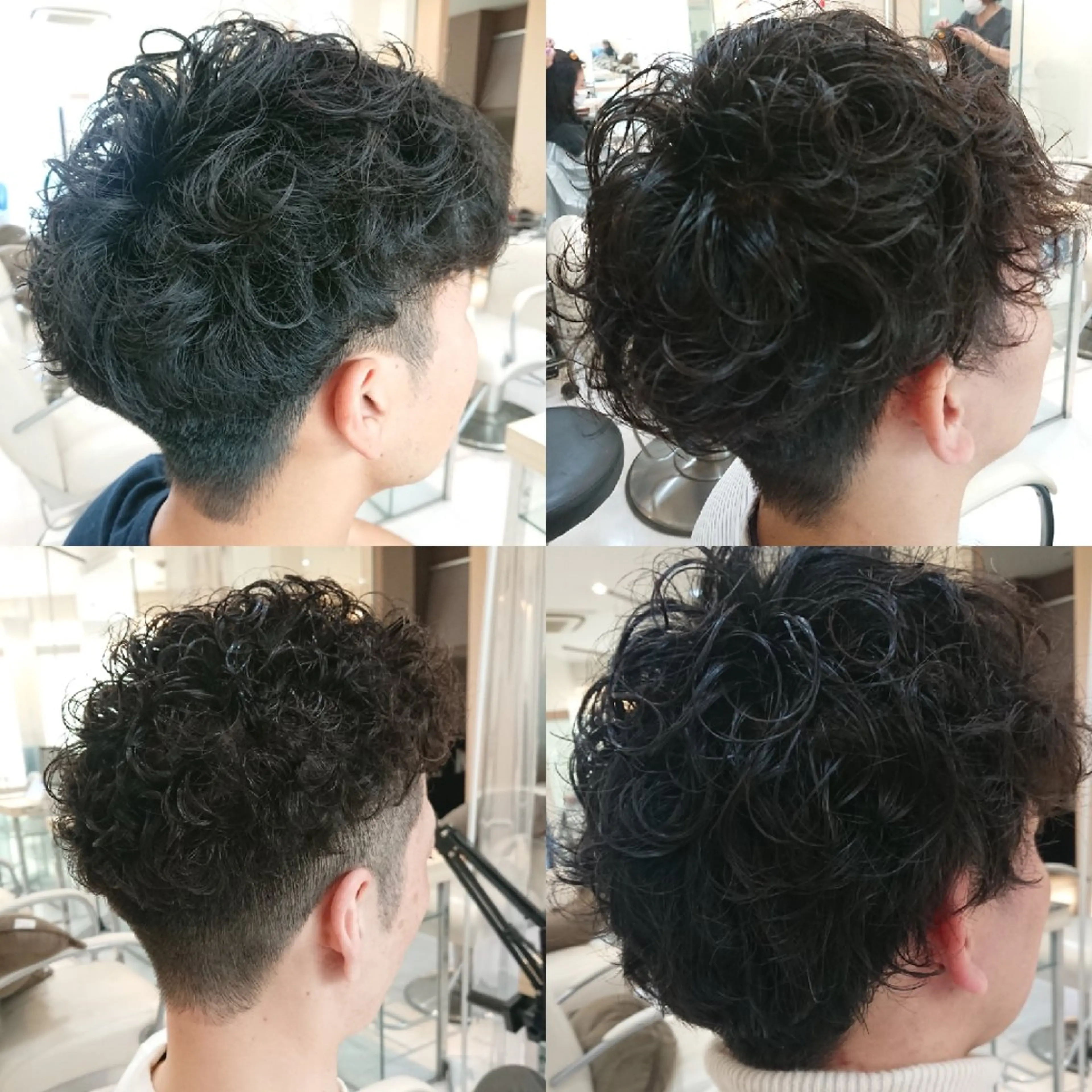 パーマ 岩崎 秀之のヘアスタイル