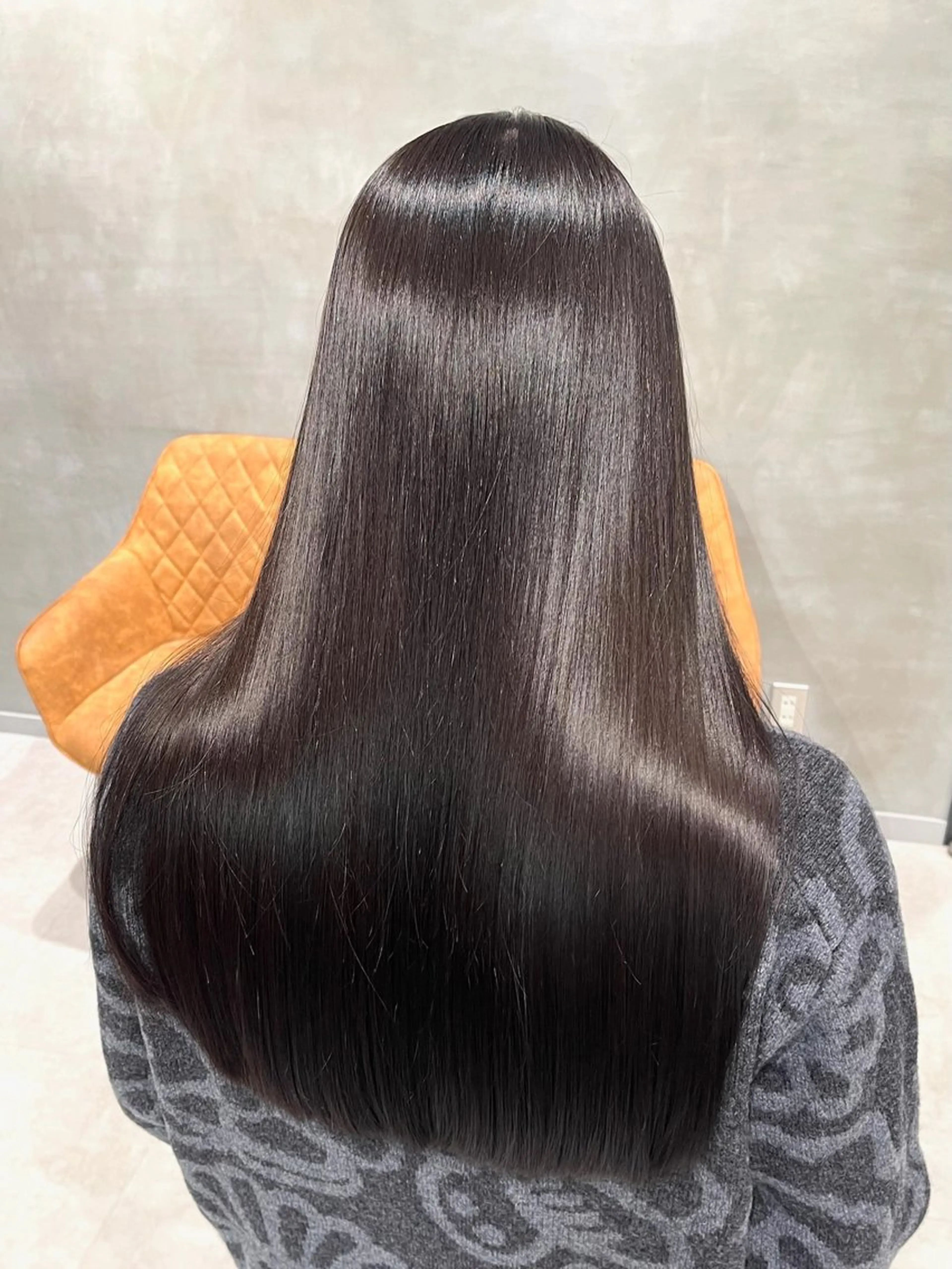 ロング 韓国ヘア｜艶髪｜ ヘアアレンジ｜yuiのヘアスタイル