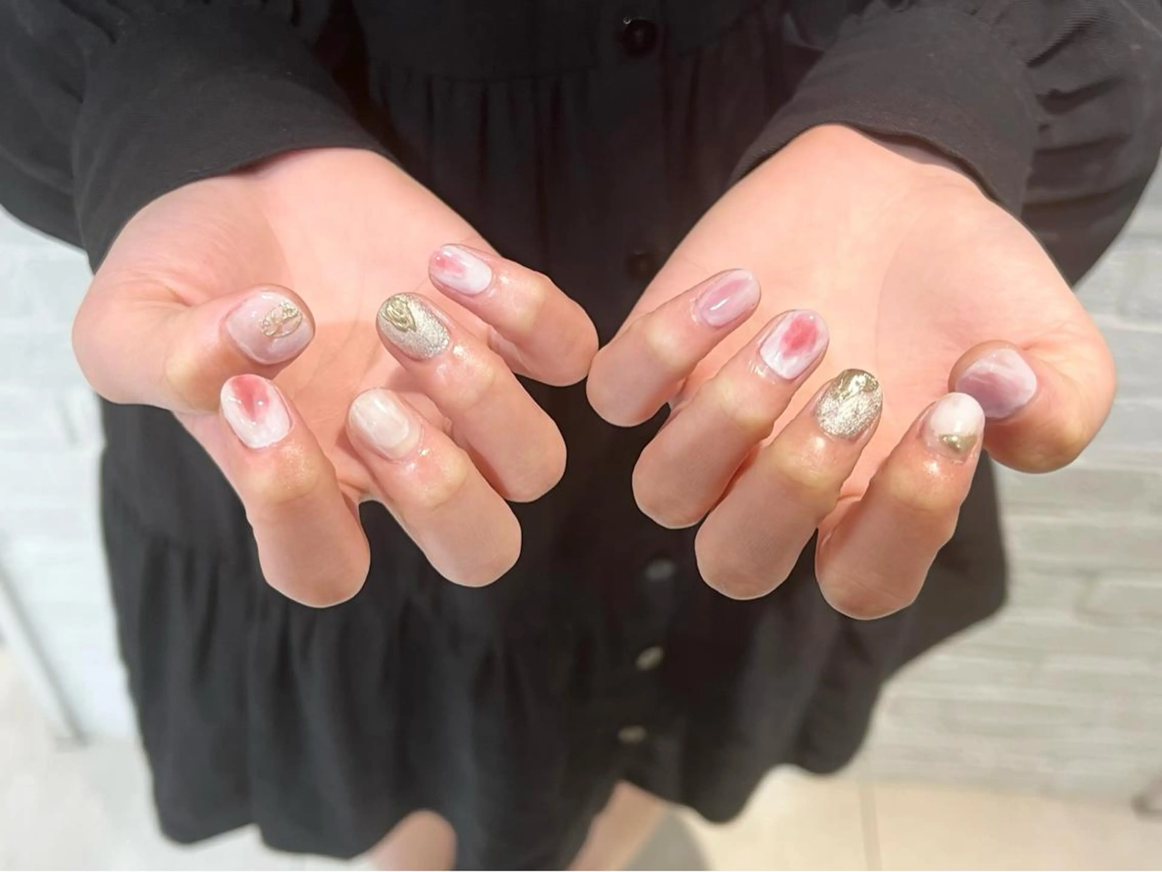 ネイル ハンドネイル 金田 純香のネイルデザイン