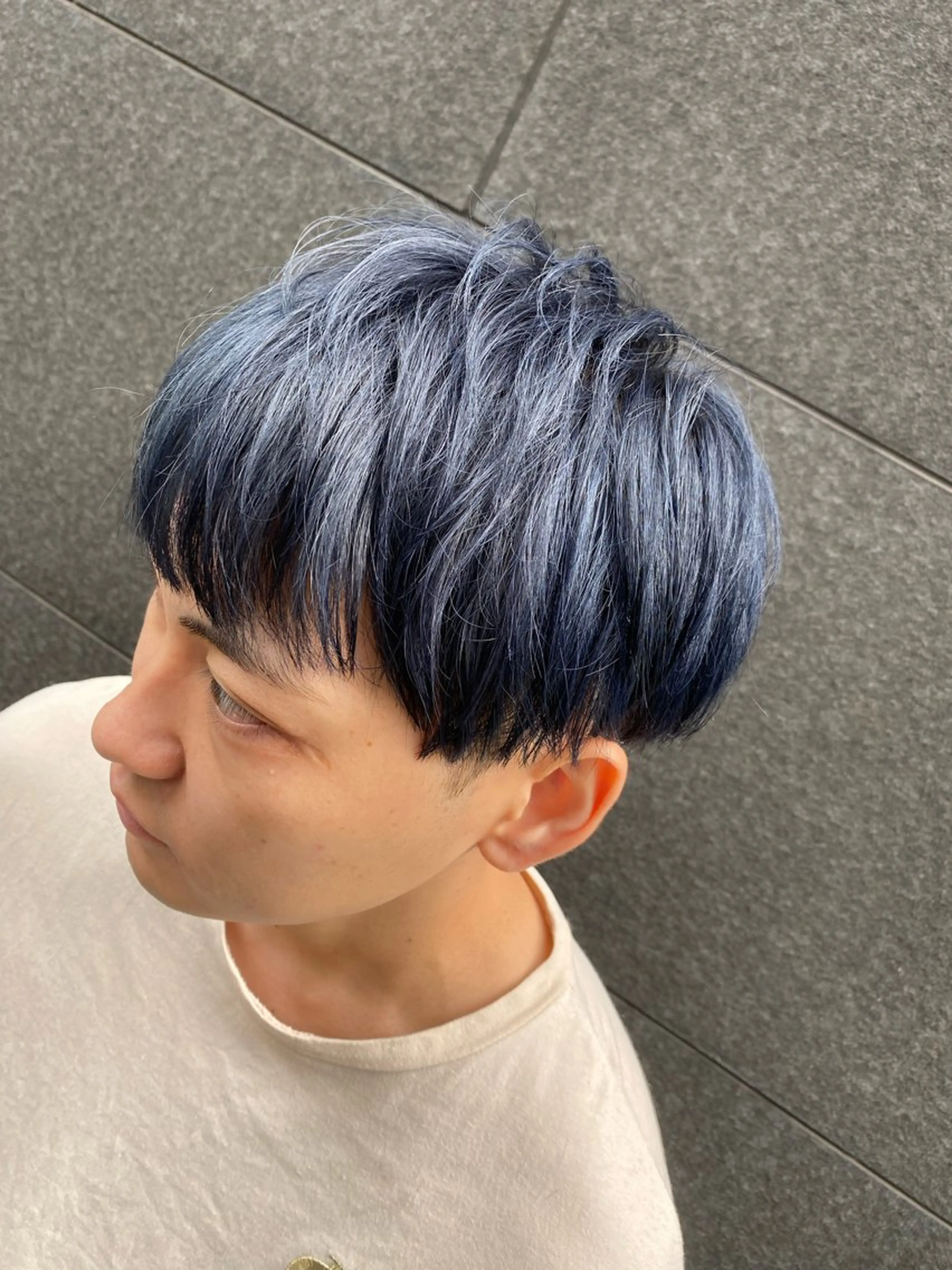 カラー メンズ カット ヘアカラー トリートメント ヘアセット メンズブリーチカラー /パーマ ごーた立川のヘアスタイル