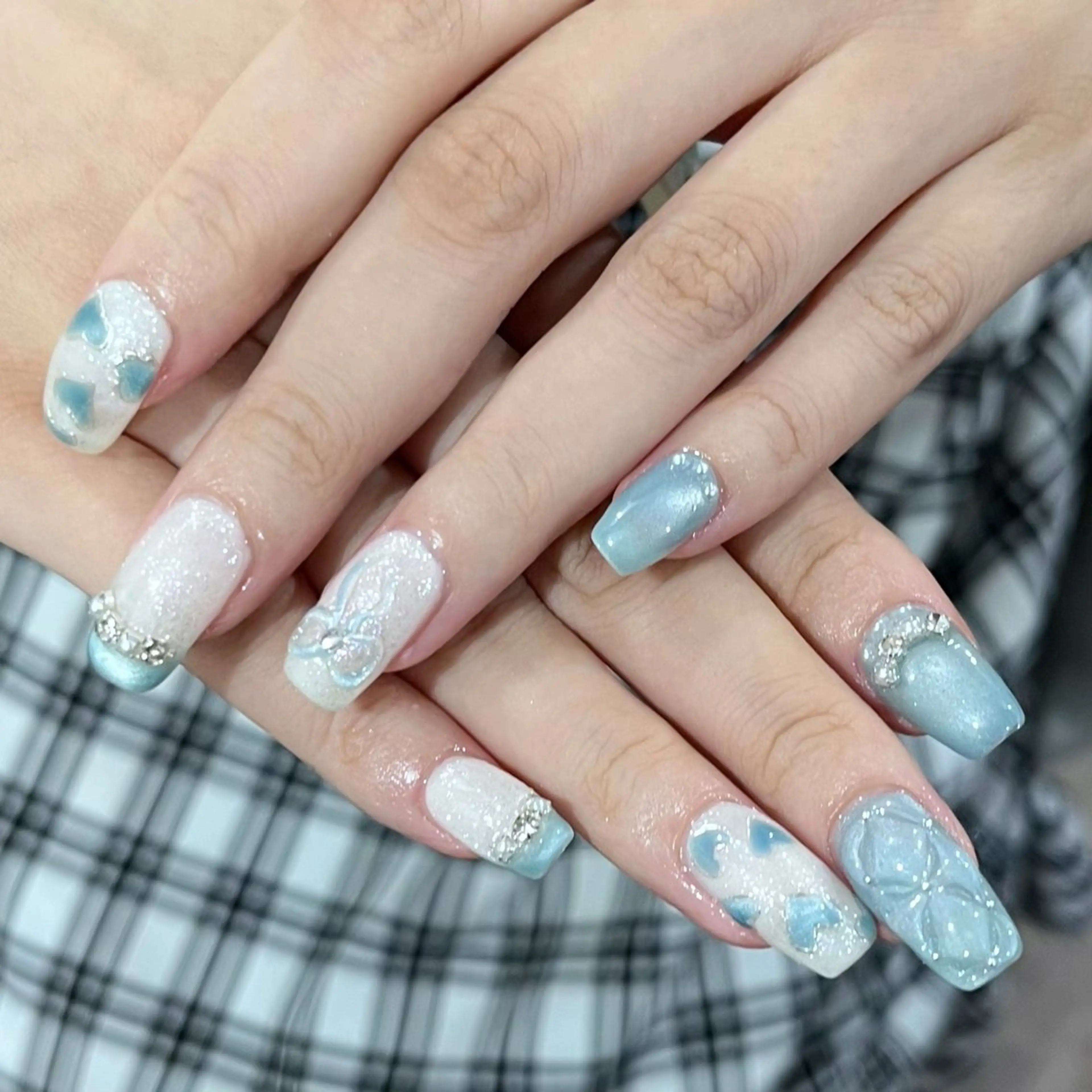 ネイル 韓国ネイル ワンホンネイル Kawaii _Nailのネイルデザイン