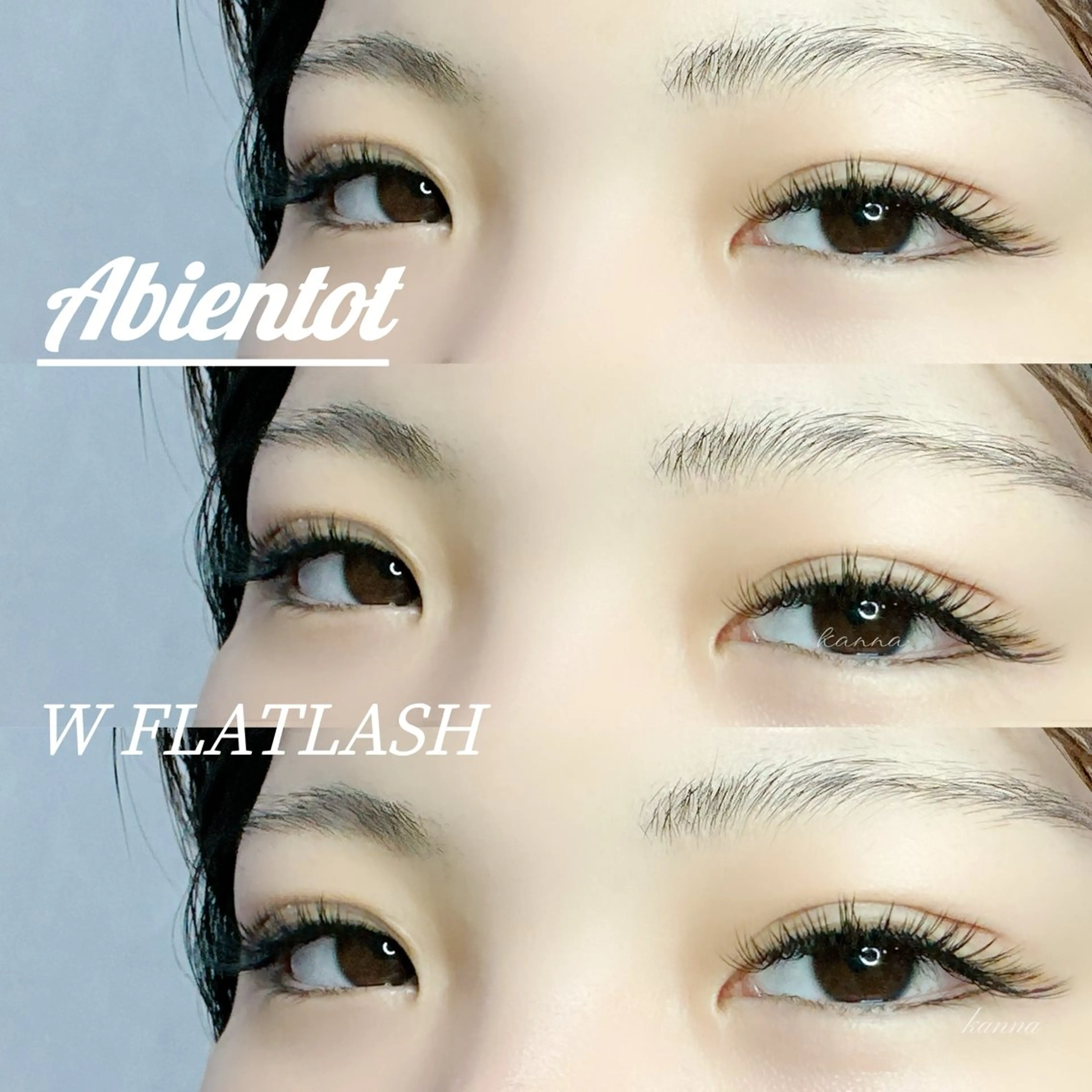 マツエク・マツパ Abientot Kannaのマツエク・マツパデザイン