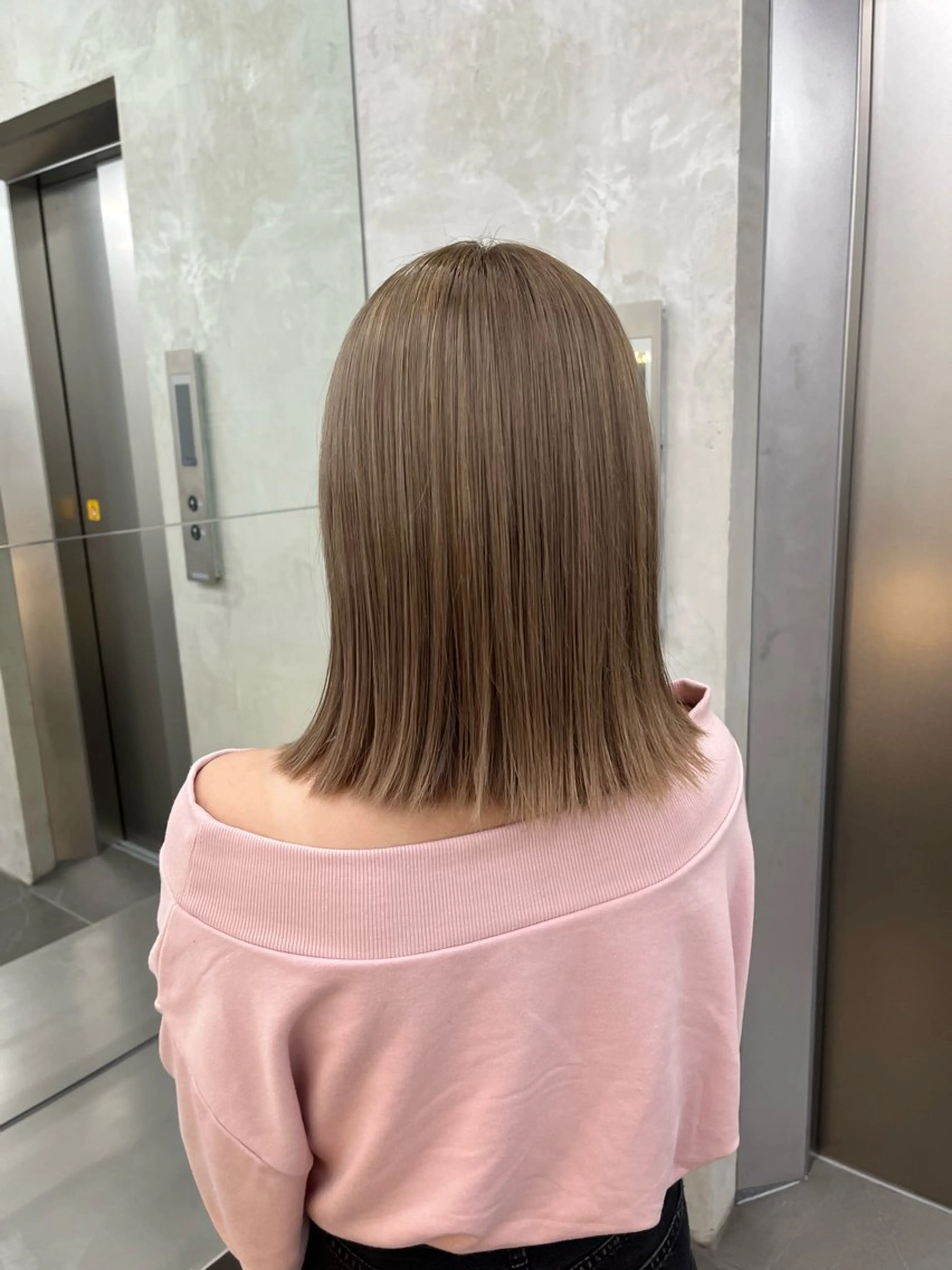 カラー ヘアカラー くすみカラー ayukaのヘアスタイル